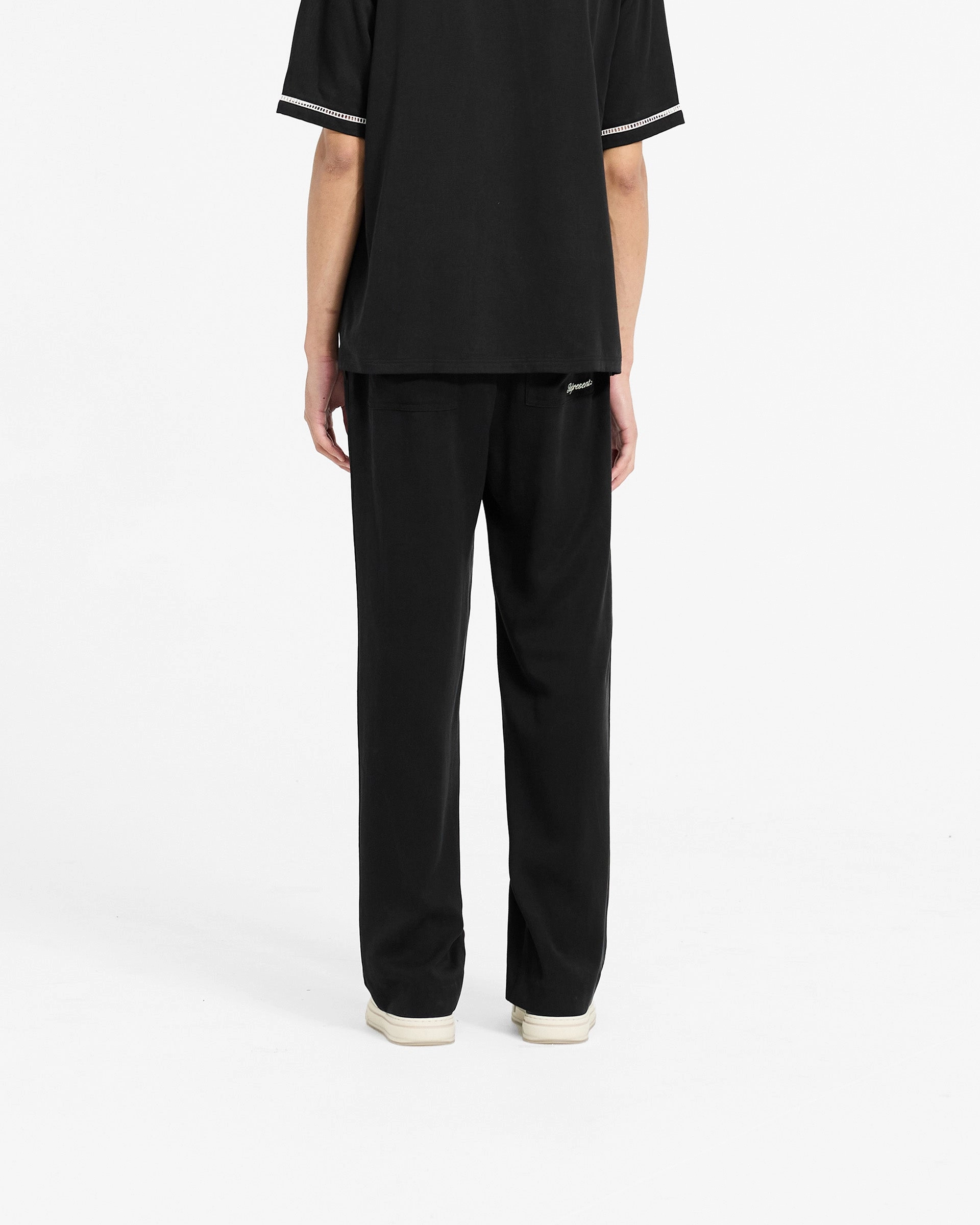Resort Pant - Jet Black High Quality Material Stay Active