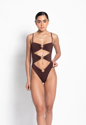 Espiral Trikini One Piece Sweat Wicking Backing