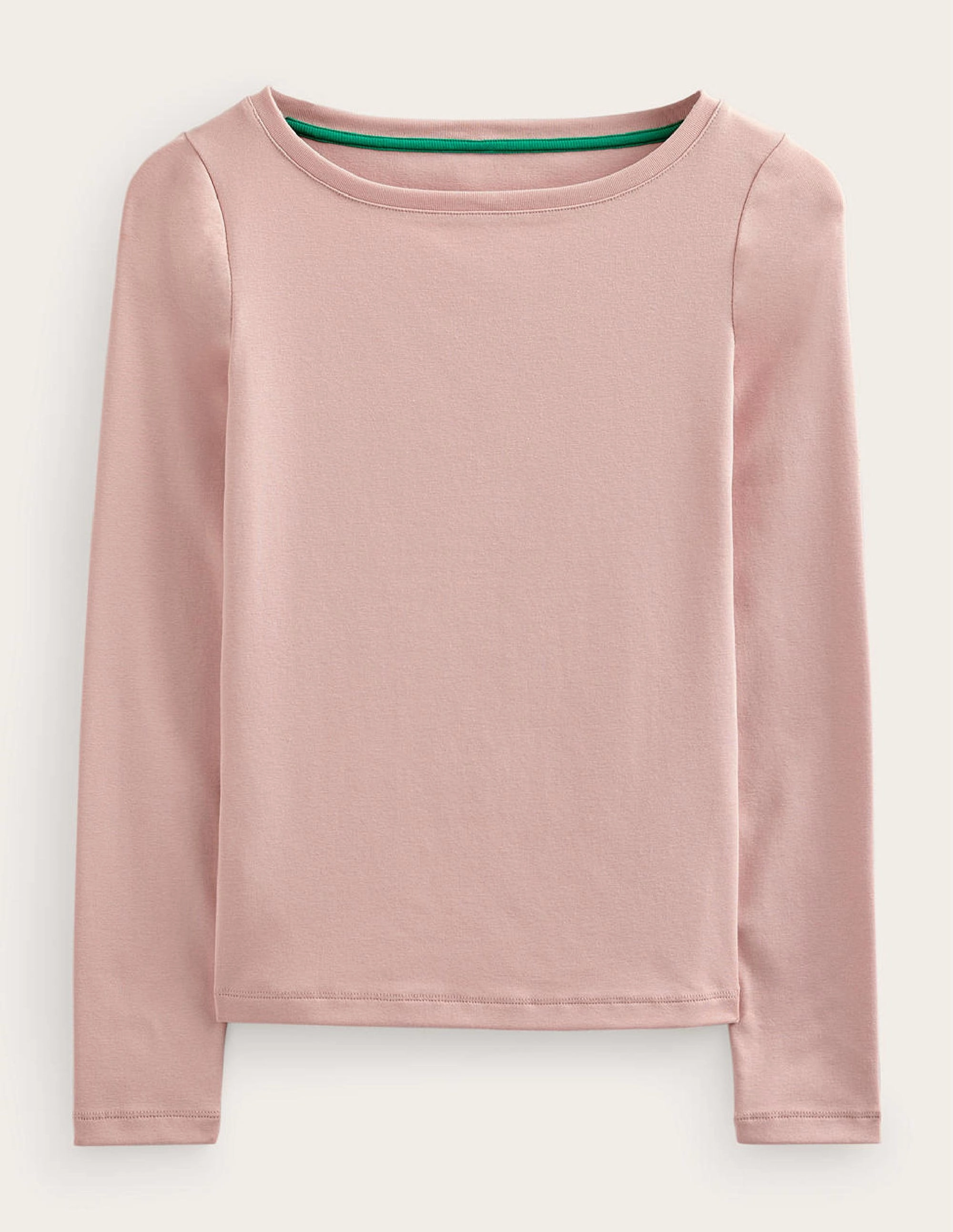 Essential Boat-Neck Jersey Top-Milkshake Anti Slip Shoulder Padding