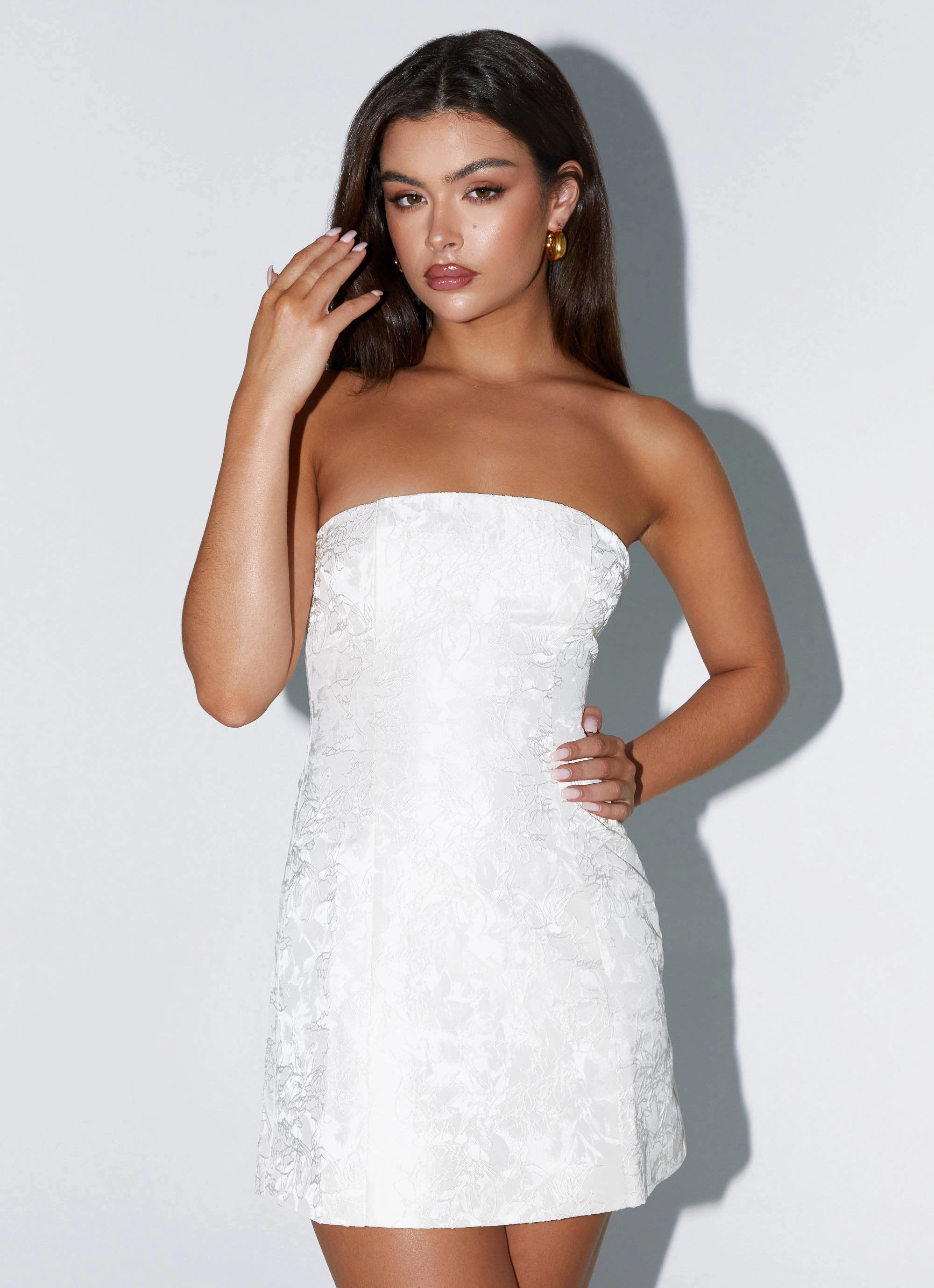 Lightweight Wear Eternity Strapless Mini Dress - Ivory