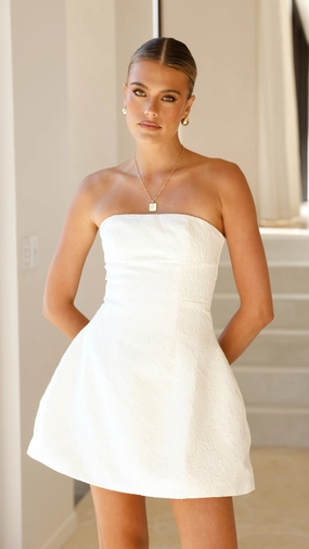 Everyday Use Evelyn Mini Dress - Cream