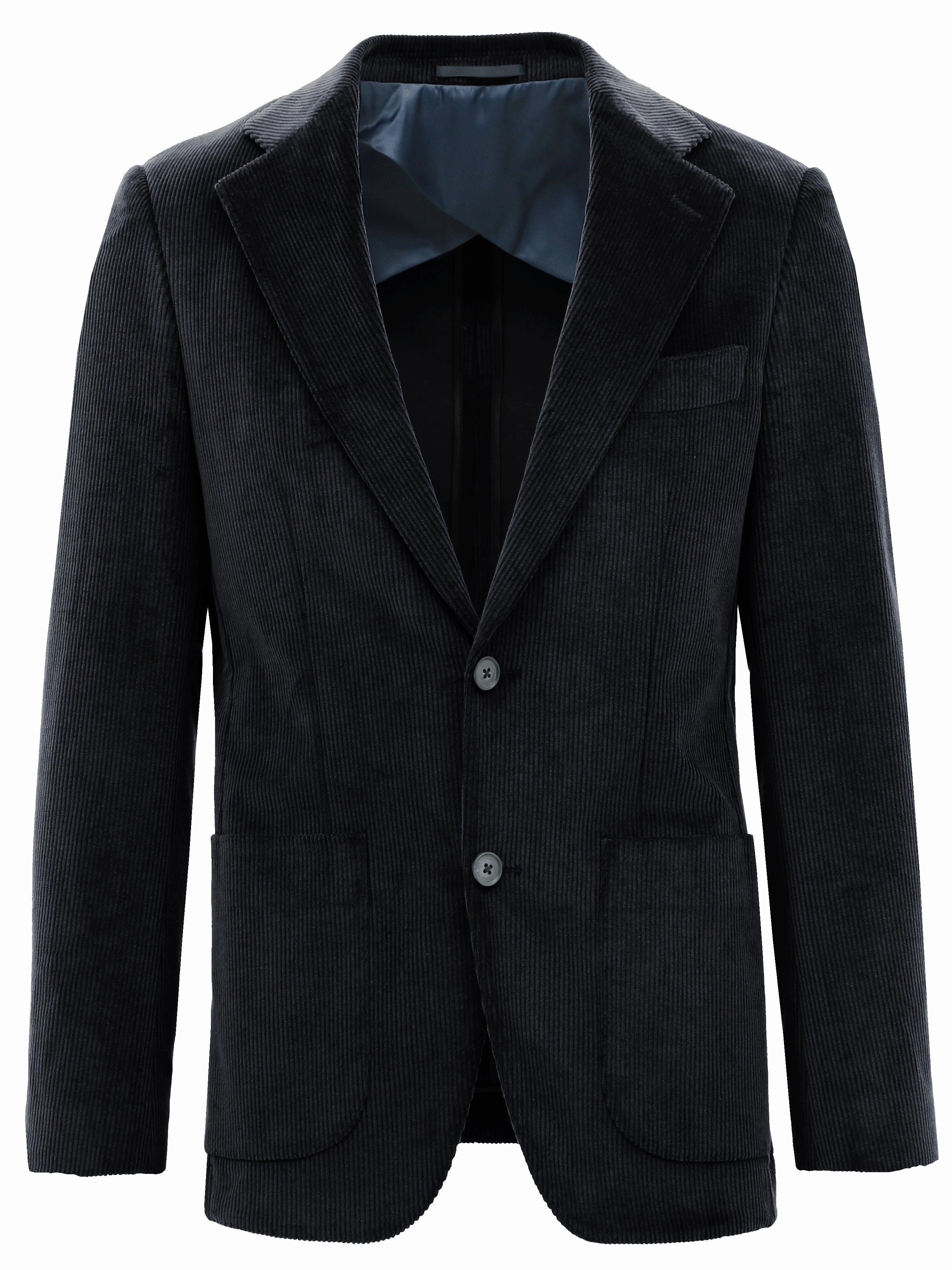 Genoa Buggy Black Corduroy Sports Jacket Odor Resistant Fabric