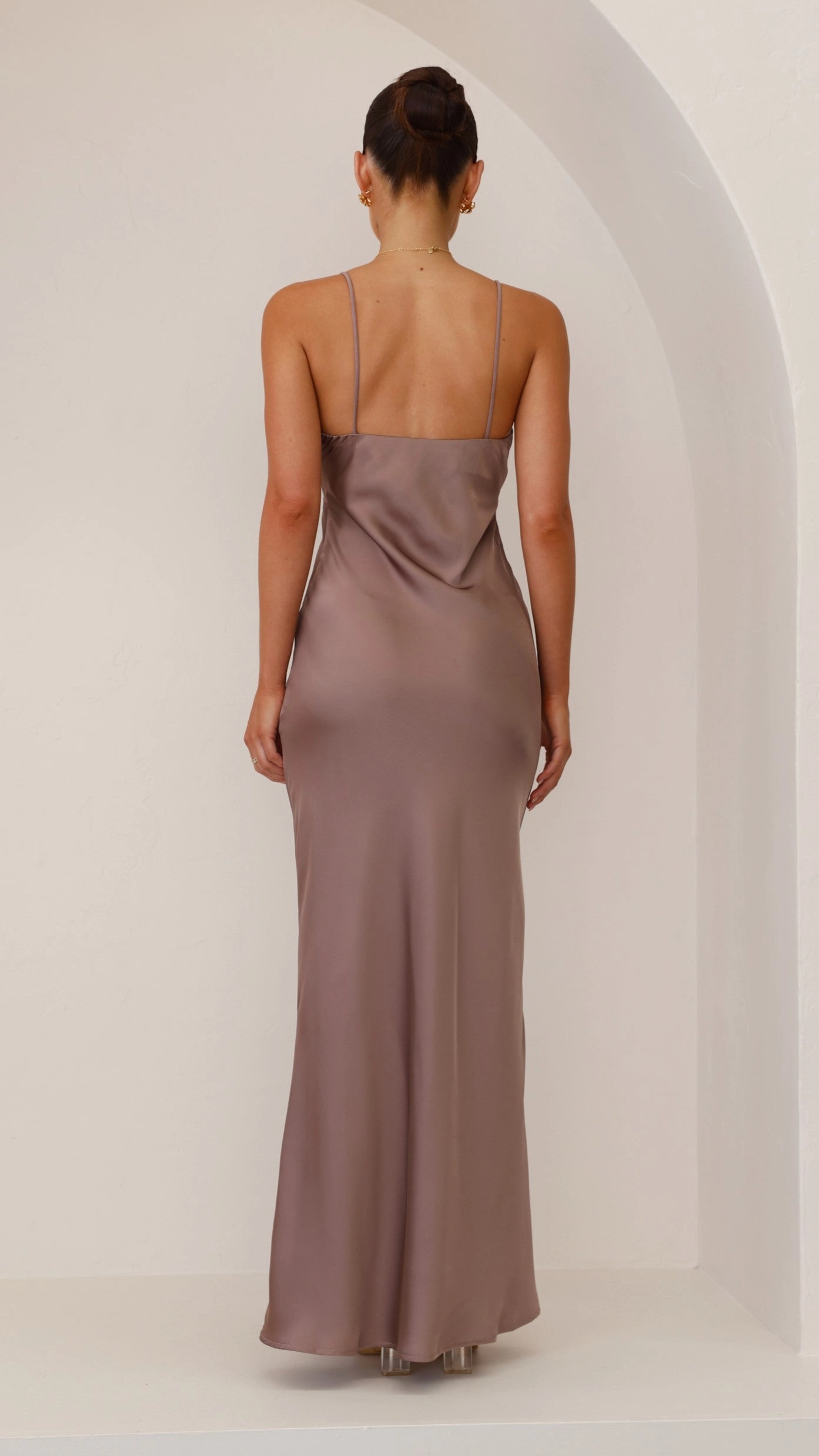 Layer Safe Ziah Maxi Dress - Mushroom