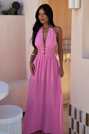 Fashionable Wear Arien Maxi Dress - Pink
