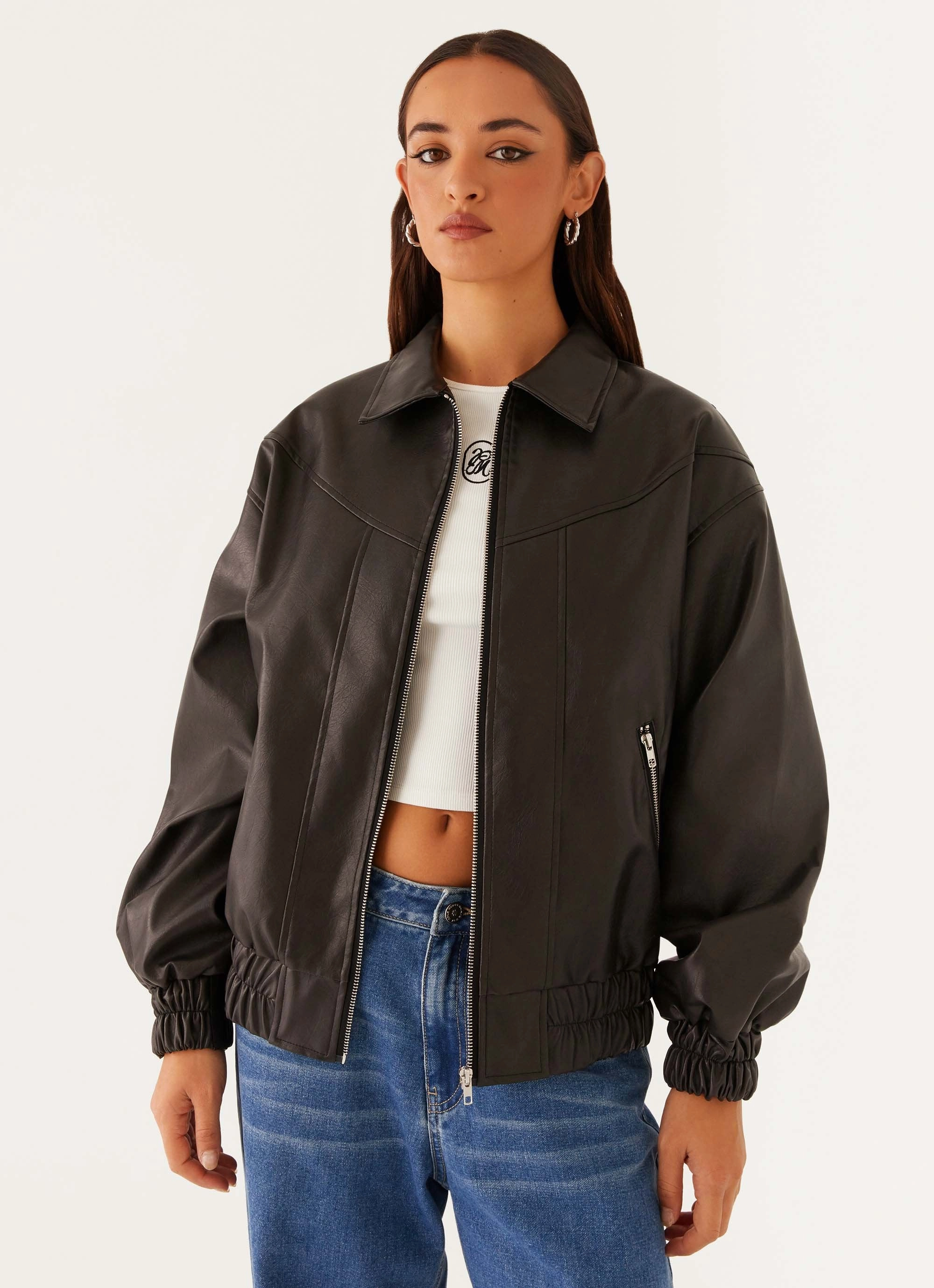 Holland Bomber Jacket - Black Anti Pill Surface