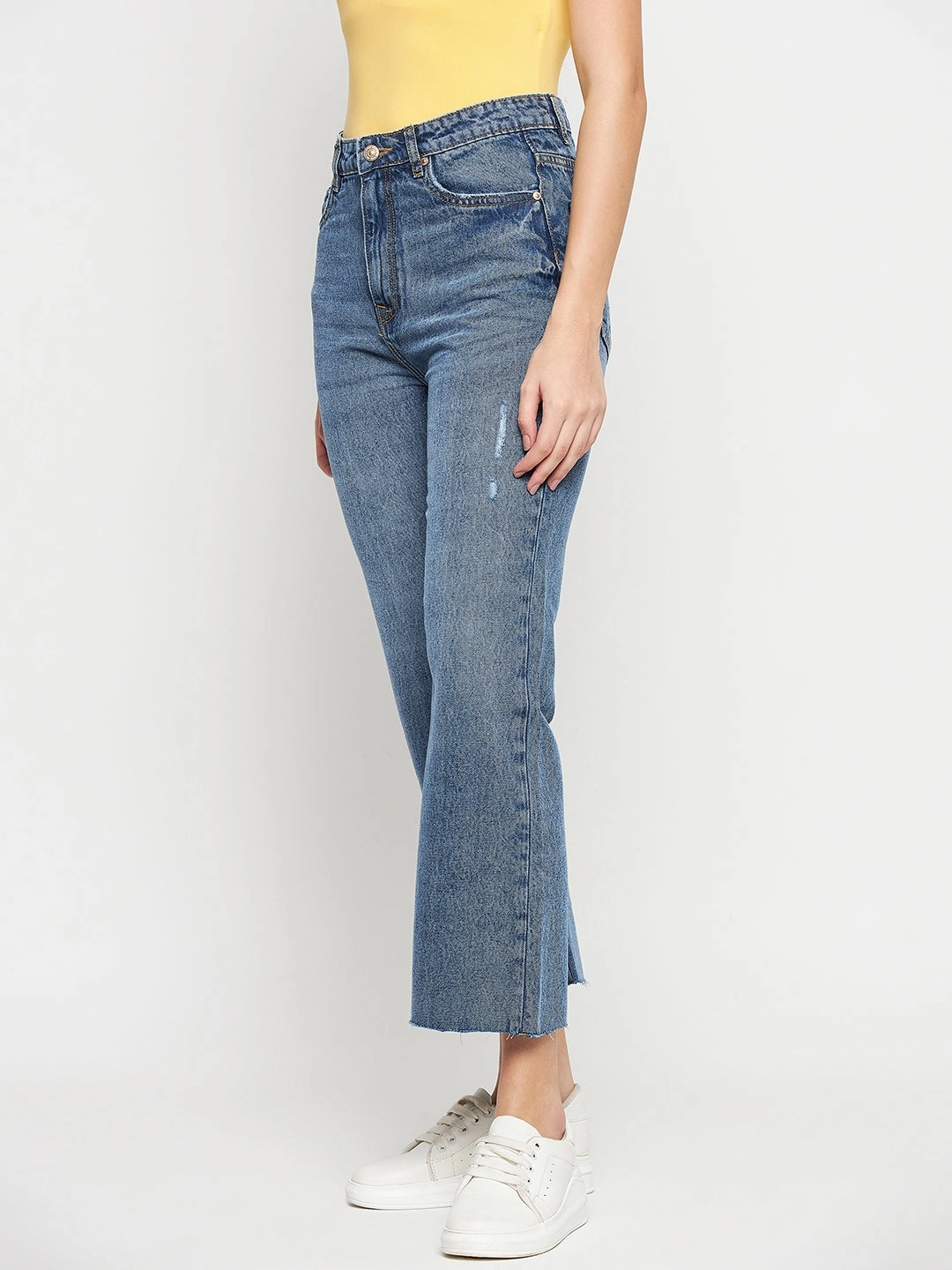 Madame Blue Denim fade resistant color Textured Vibrant