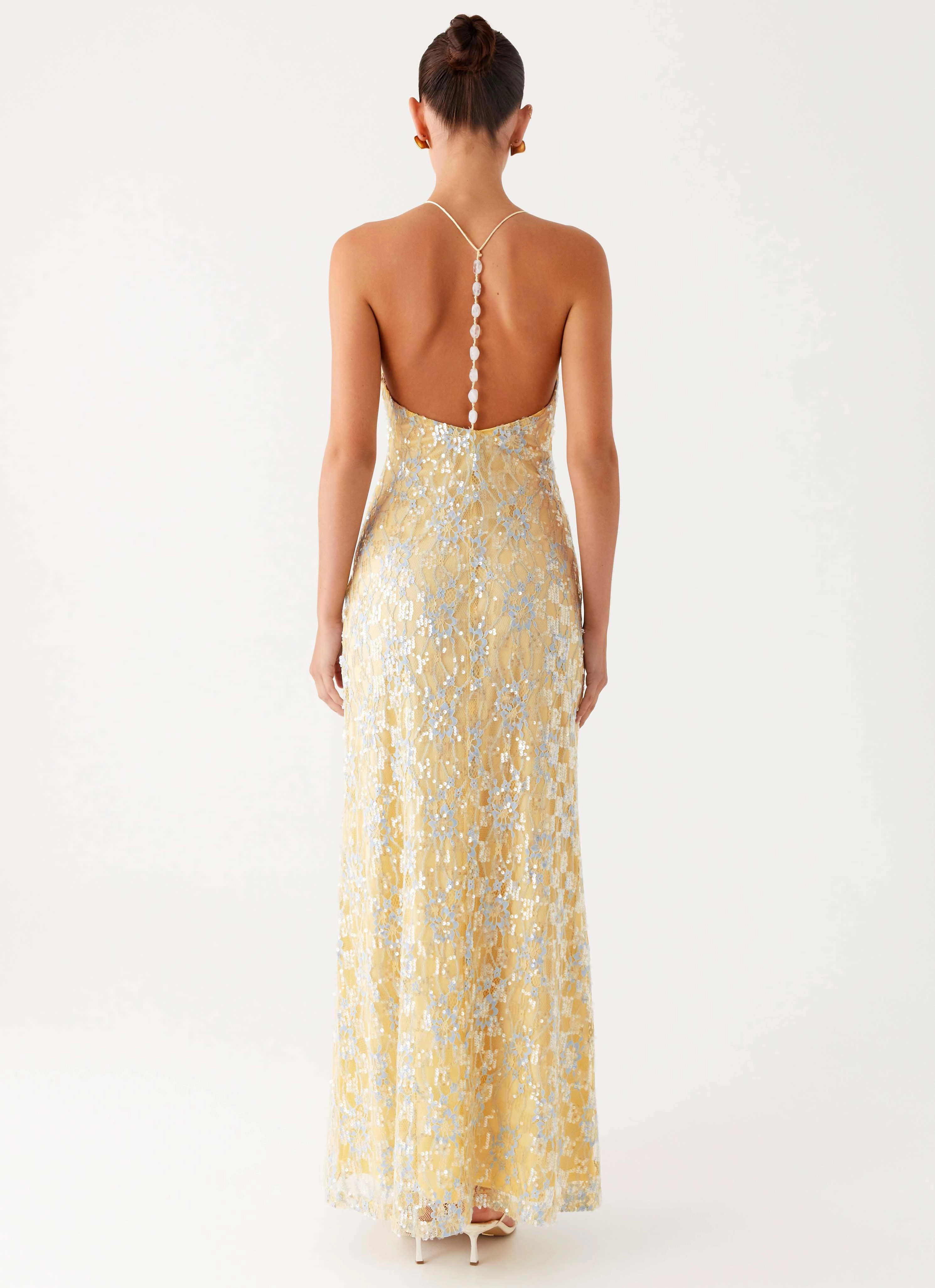Scandi Light Truly Mine Maxi Dress - Yellow