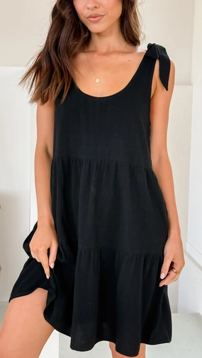 Sophisticated cocktail dress Adina Mini Dress - Black