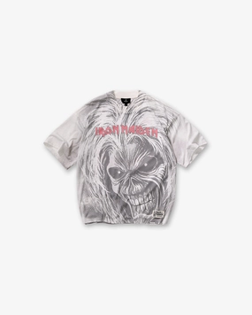 Represent X Iron Maiden Killers T-Shirt - Flat White Lightweight Construction Layered Comfort
