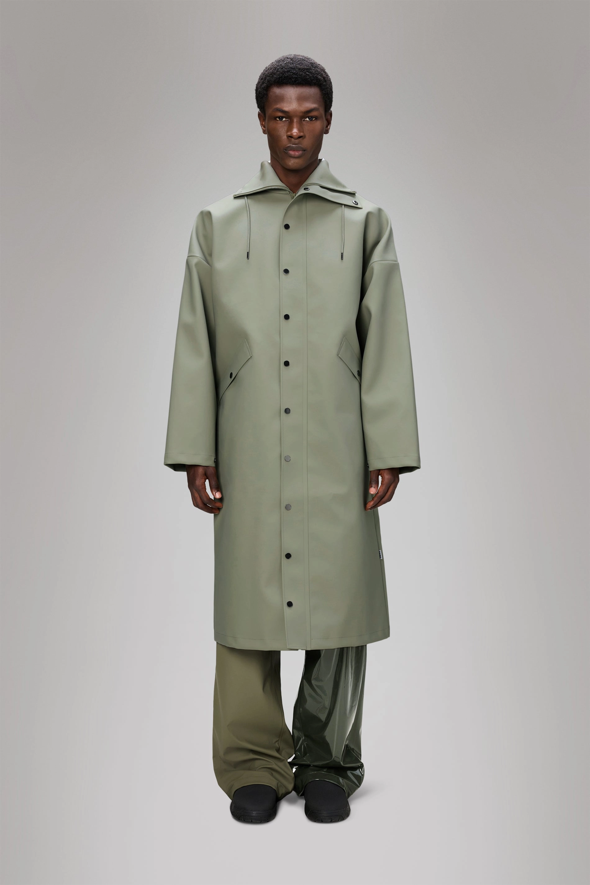 Vision Rain Jacket Long Strong Zip BondedSeams