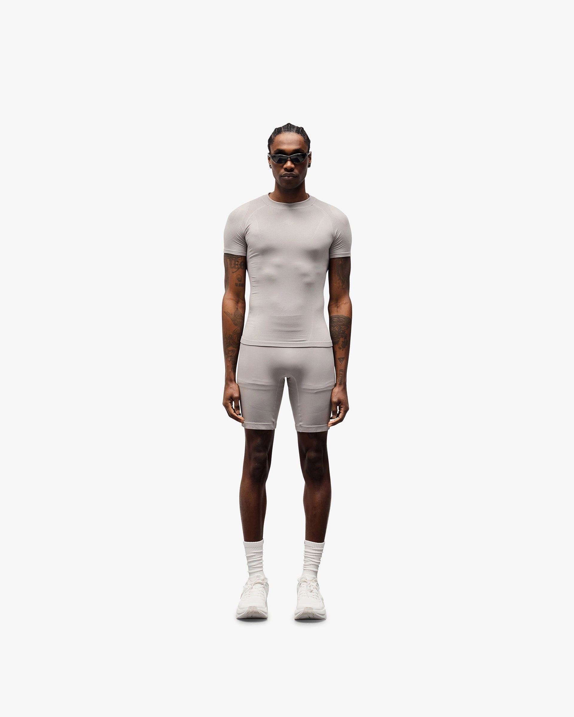 247 DNA Seamless Shorts - Titanium Comfort Design