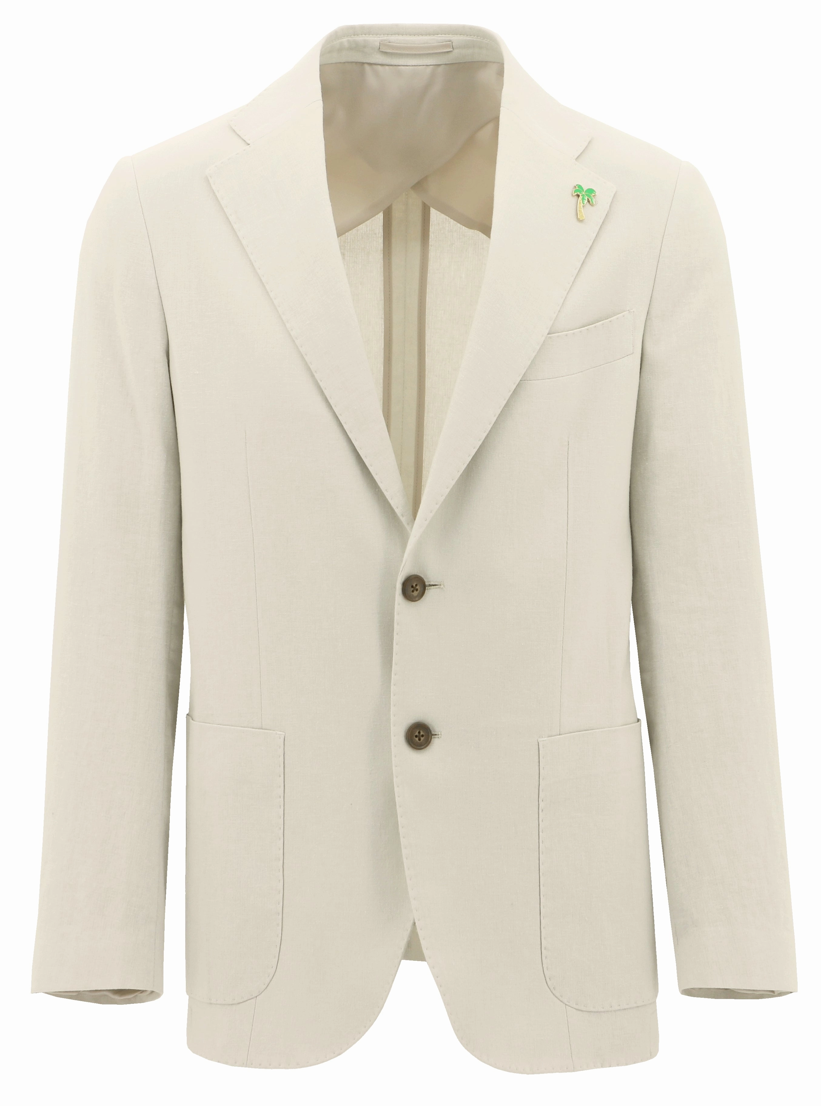 Genoa Sand Linen Sports Jacket AbrasionResistant