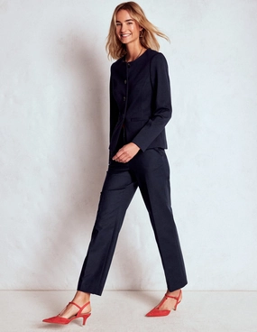 Canonbury 7/8 Trousers-Navy Stylish Fit Moisture control