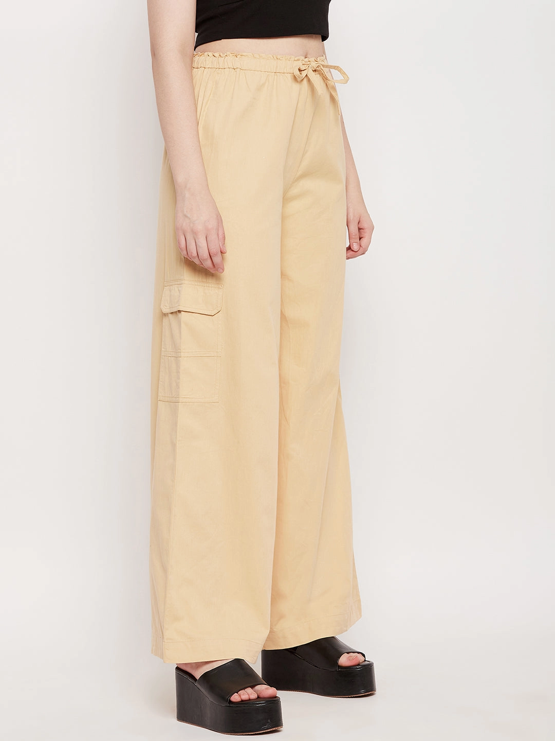 Noise Reduciting Fabric Madame Beige Cargo