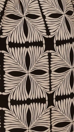 Xara Dress - Cortana Print Natural Layers Clasp-Closure