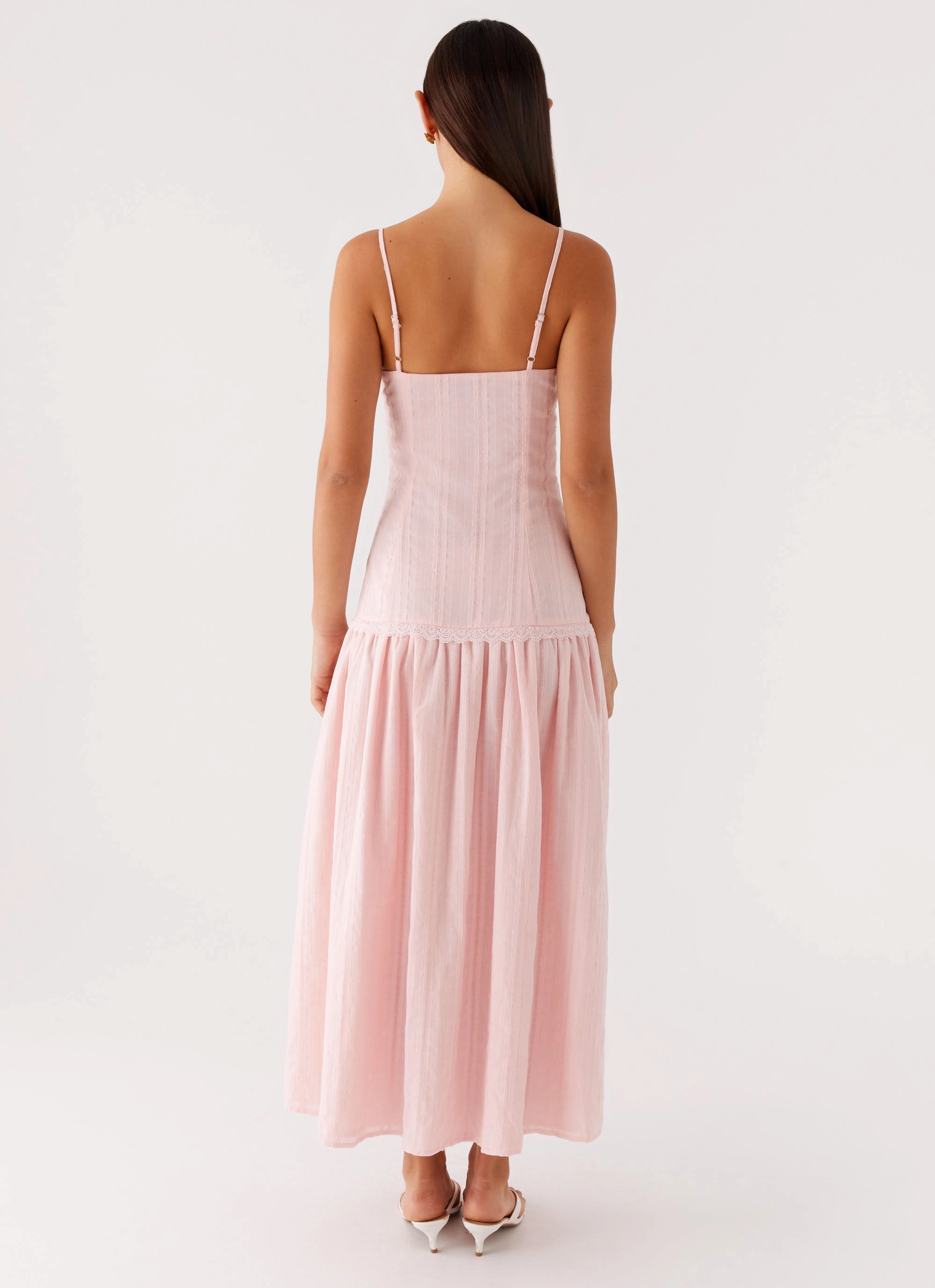 Nature Inspired Found You Midi Dress - Pink