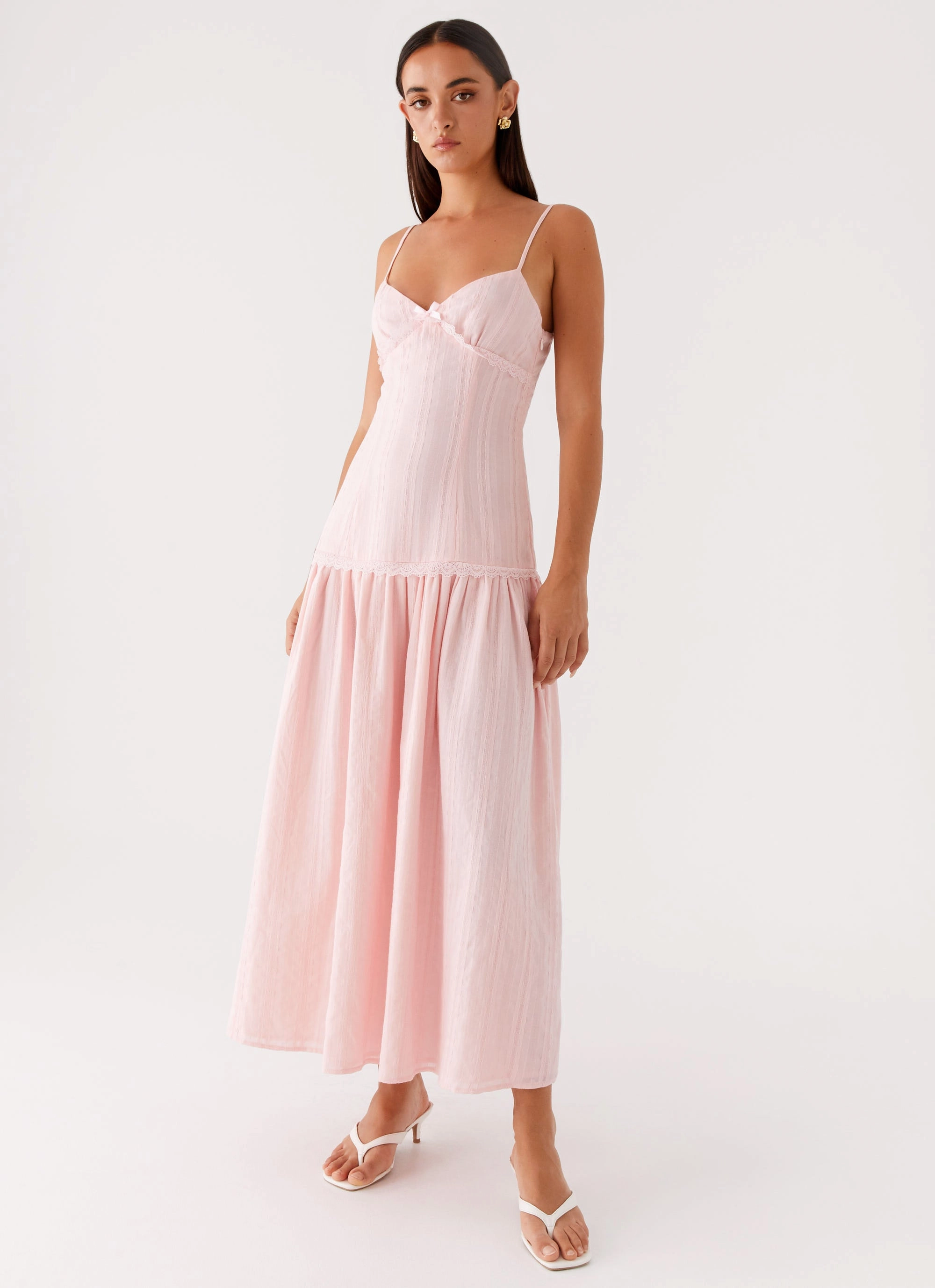 Found You Midi Dress - Pink Versatile Layers