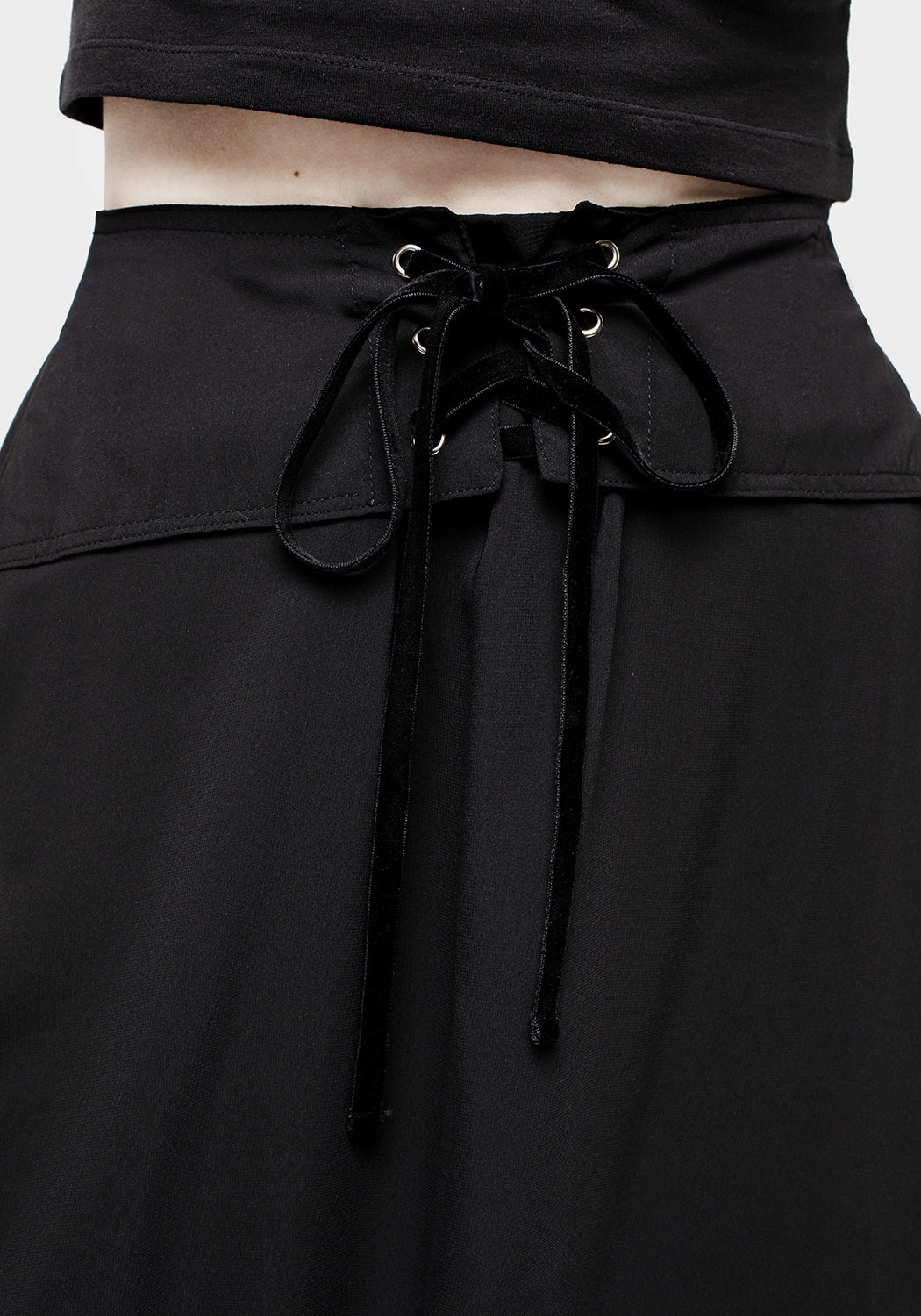 Relaxed Mood Fashion Mood Eris Lace Up Maxi Skirt