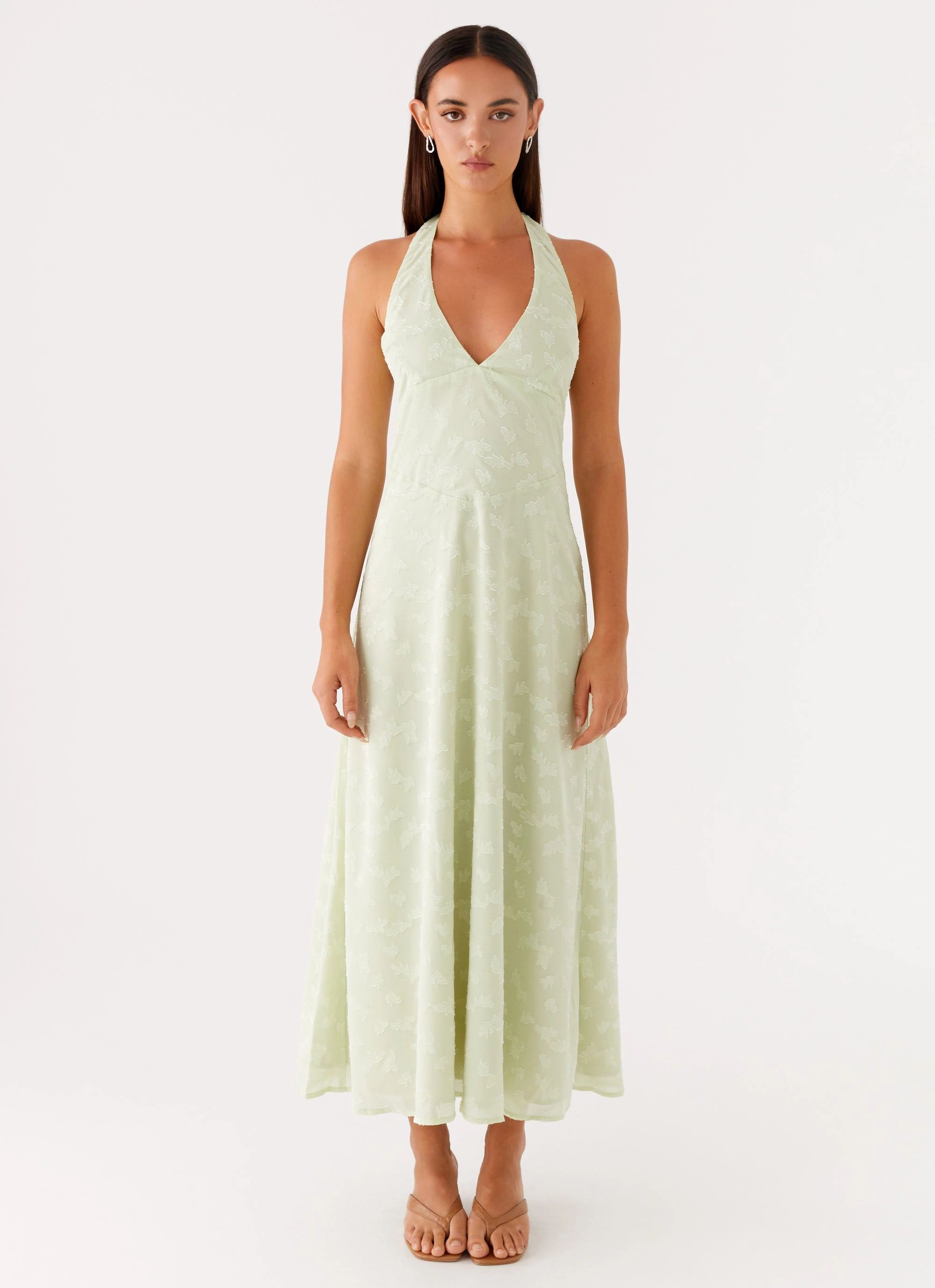 Francesca Midi Dress - Sage Breezy Fit
