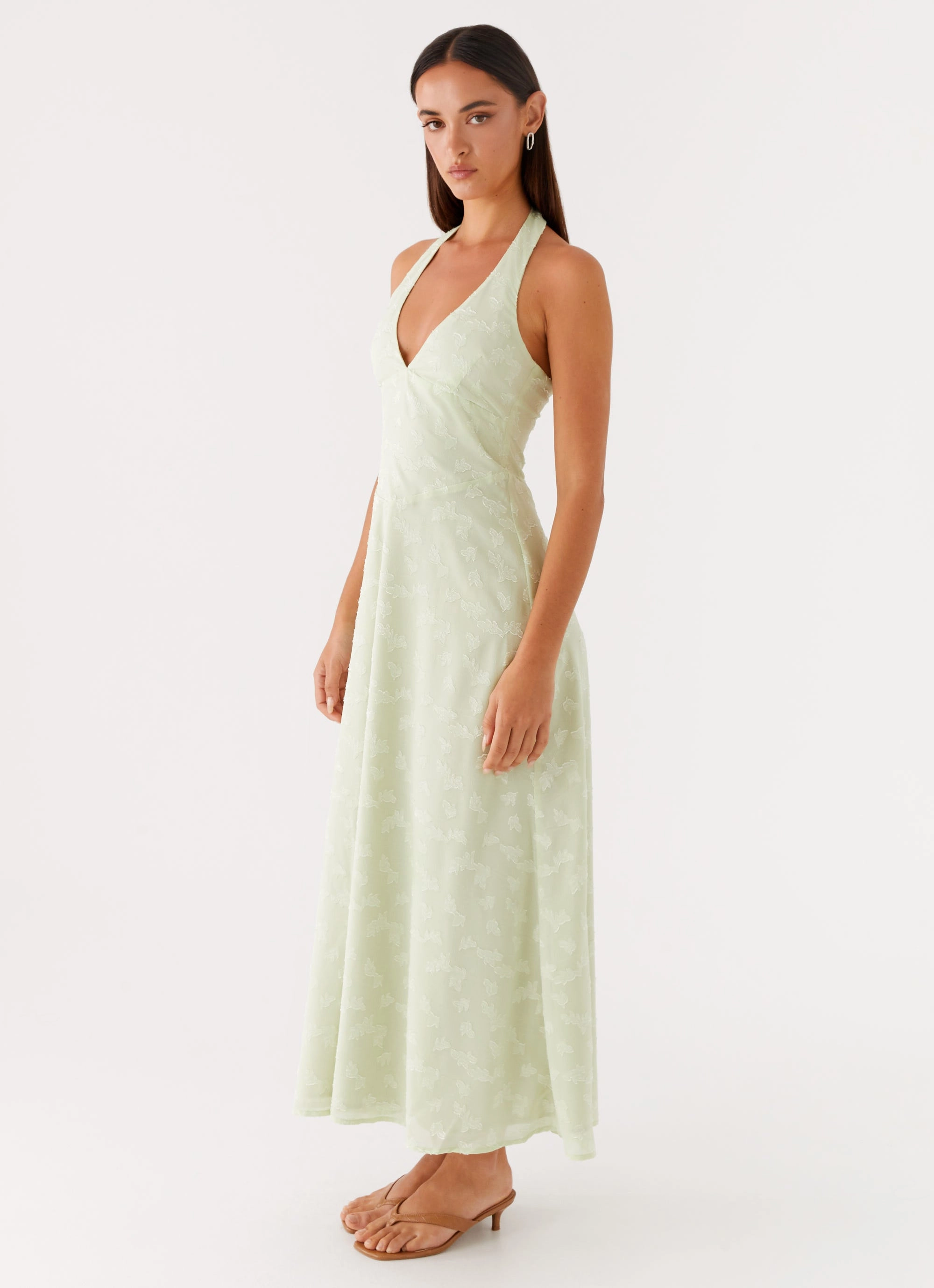 Sporty Look Francesca Midi Dress - Sage