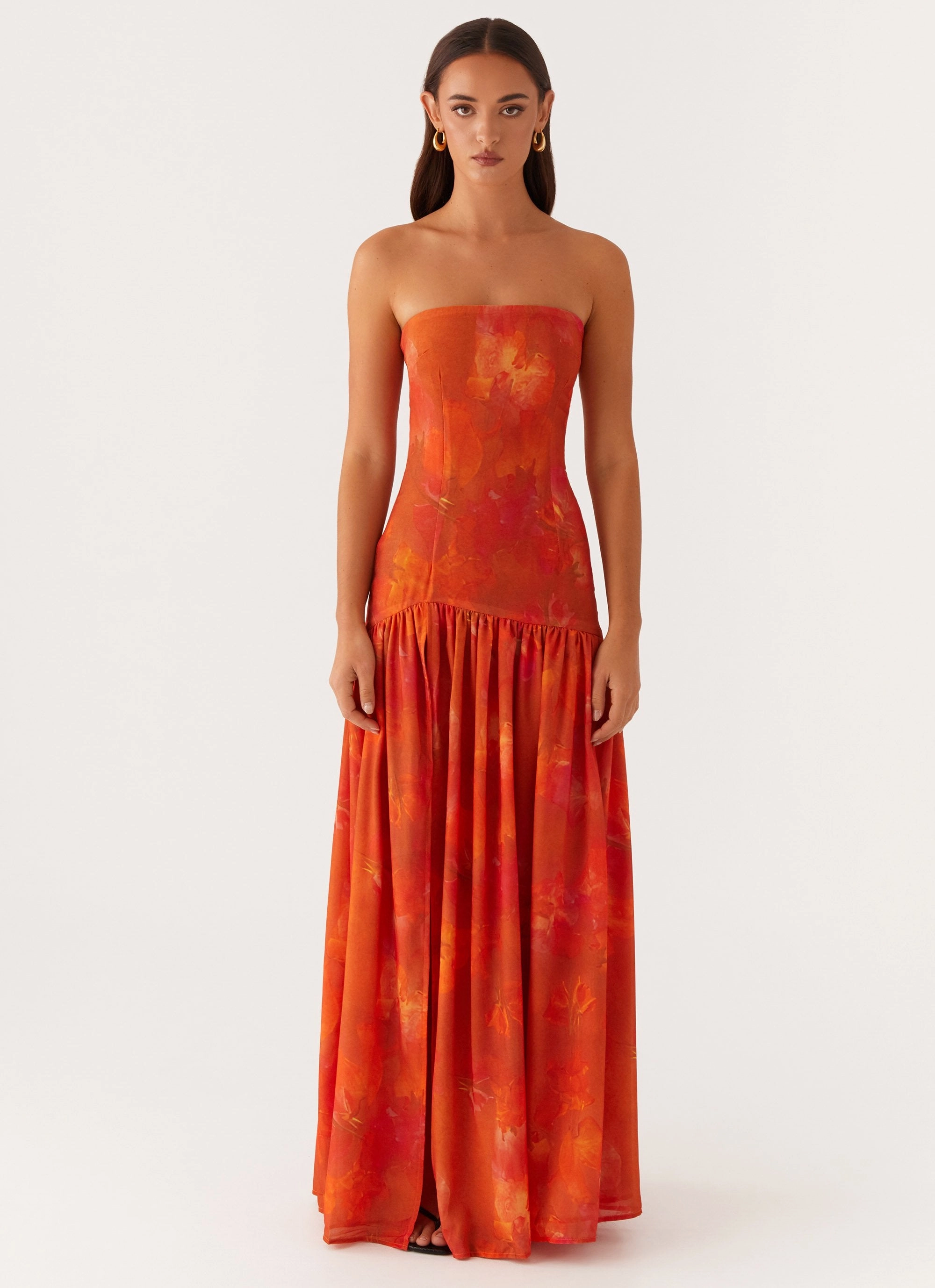 Eden Strapless Maxi Dress - Amber Classic and Modern Light Comfort