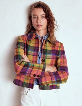 WindproofDesign Knightsbridge Wool Jacket-Multi Check