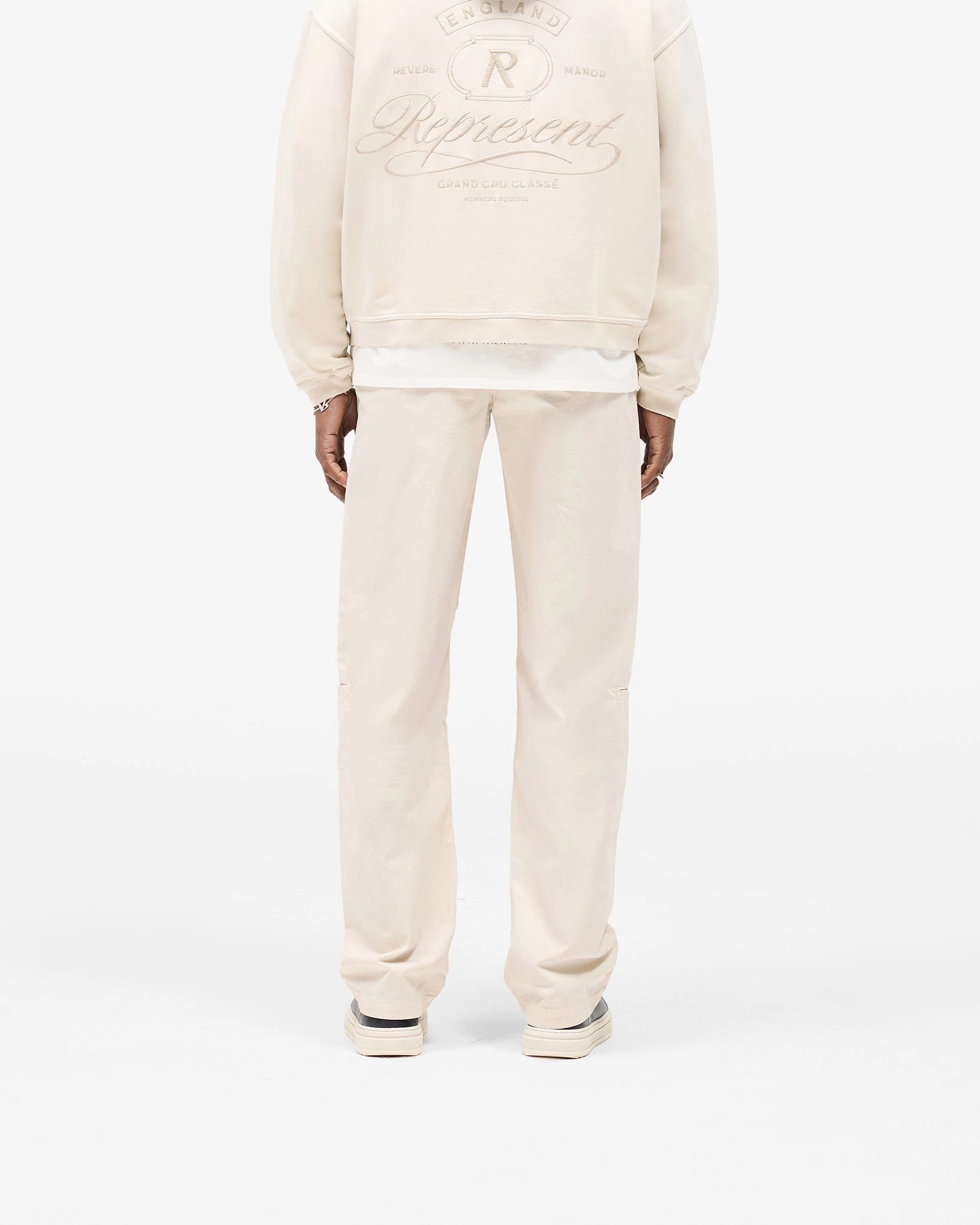 Everyday Comfort Front Pocket Cargo Pant - Champagne