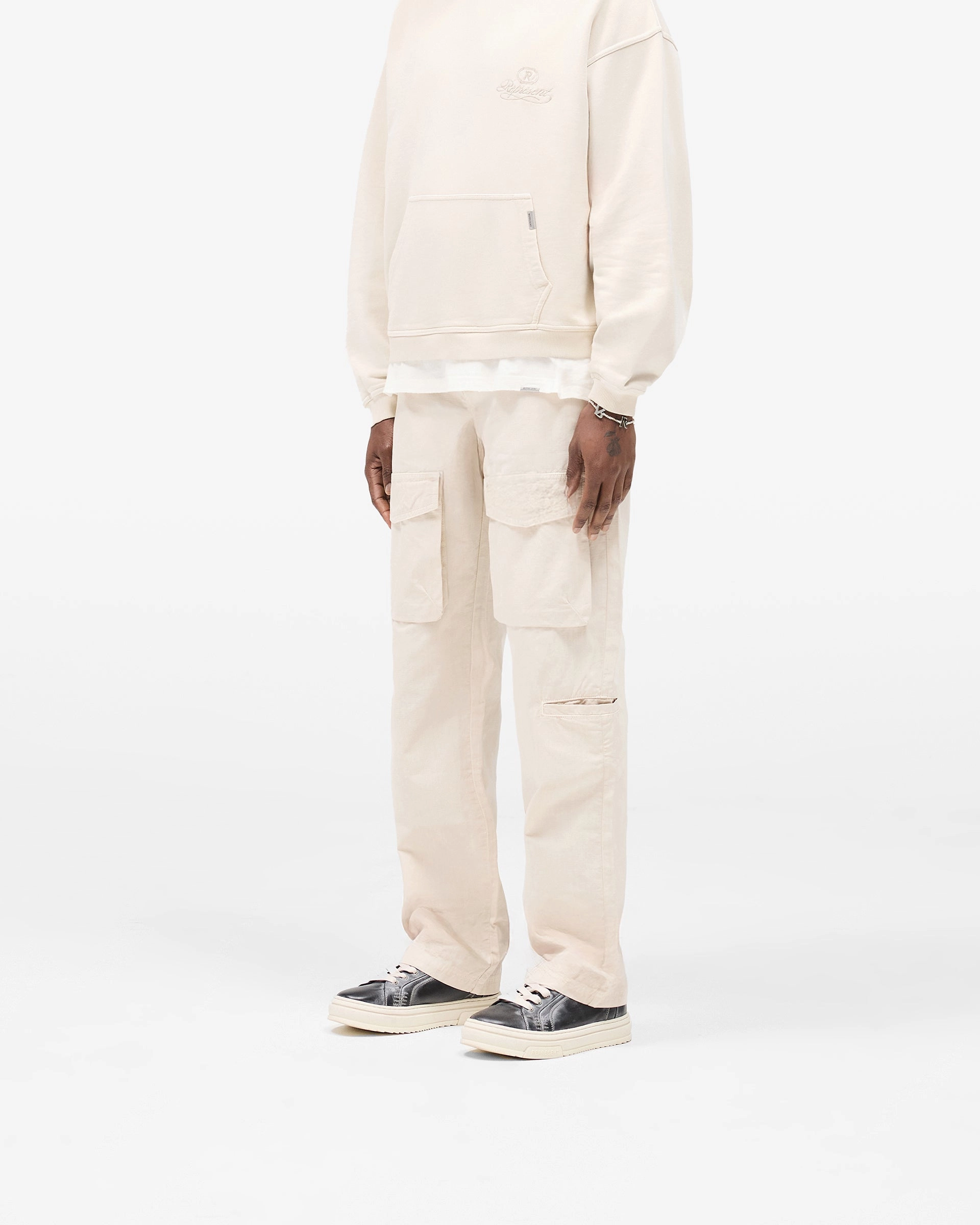 Front Pocket Cargo Pant - Champagne Flexible Leg