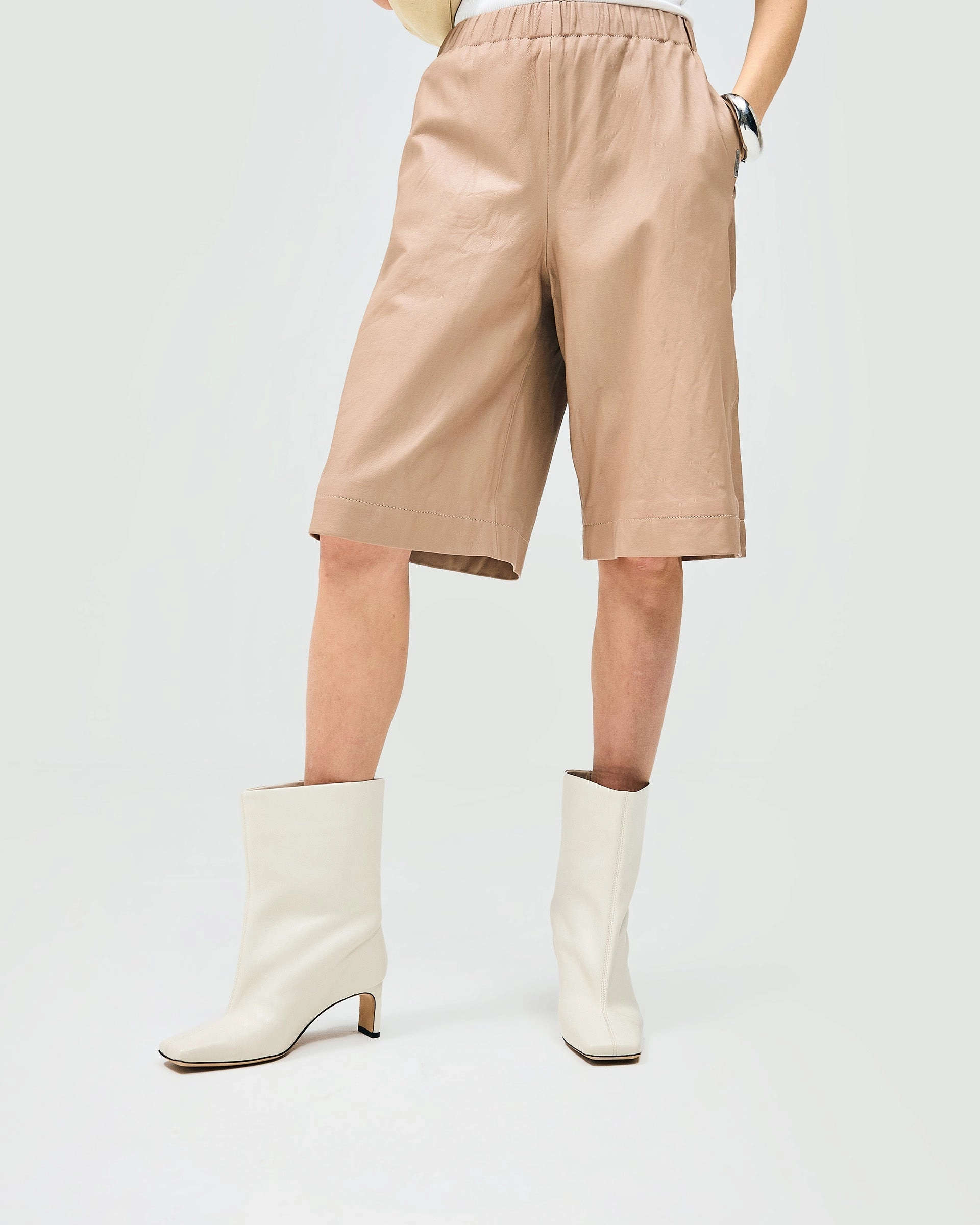 Preppy look Fuel Shorts - Warm Taupe