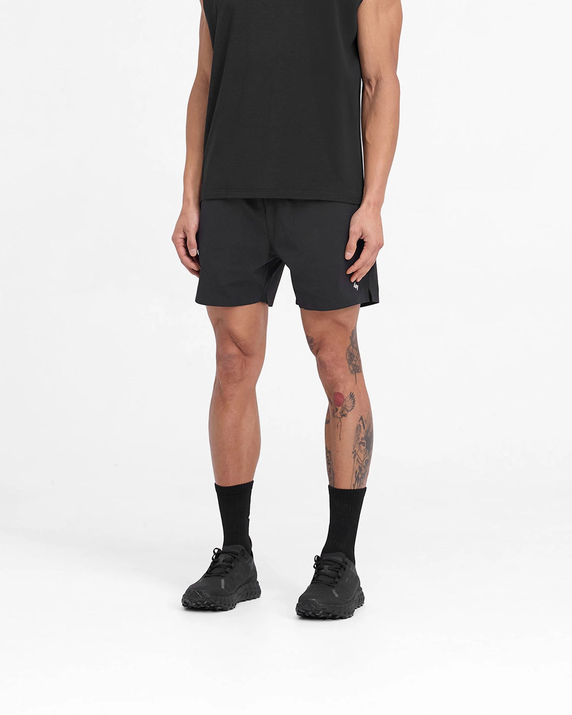 Contemporary Design Classic Comfort Team 247 Fused Shorts - Black
