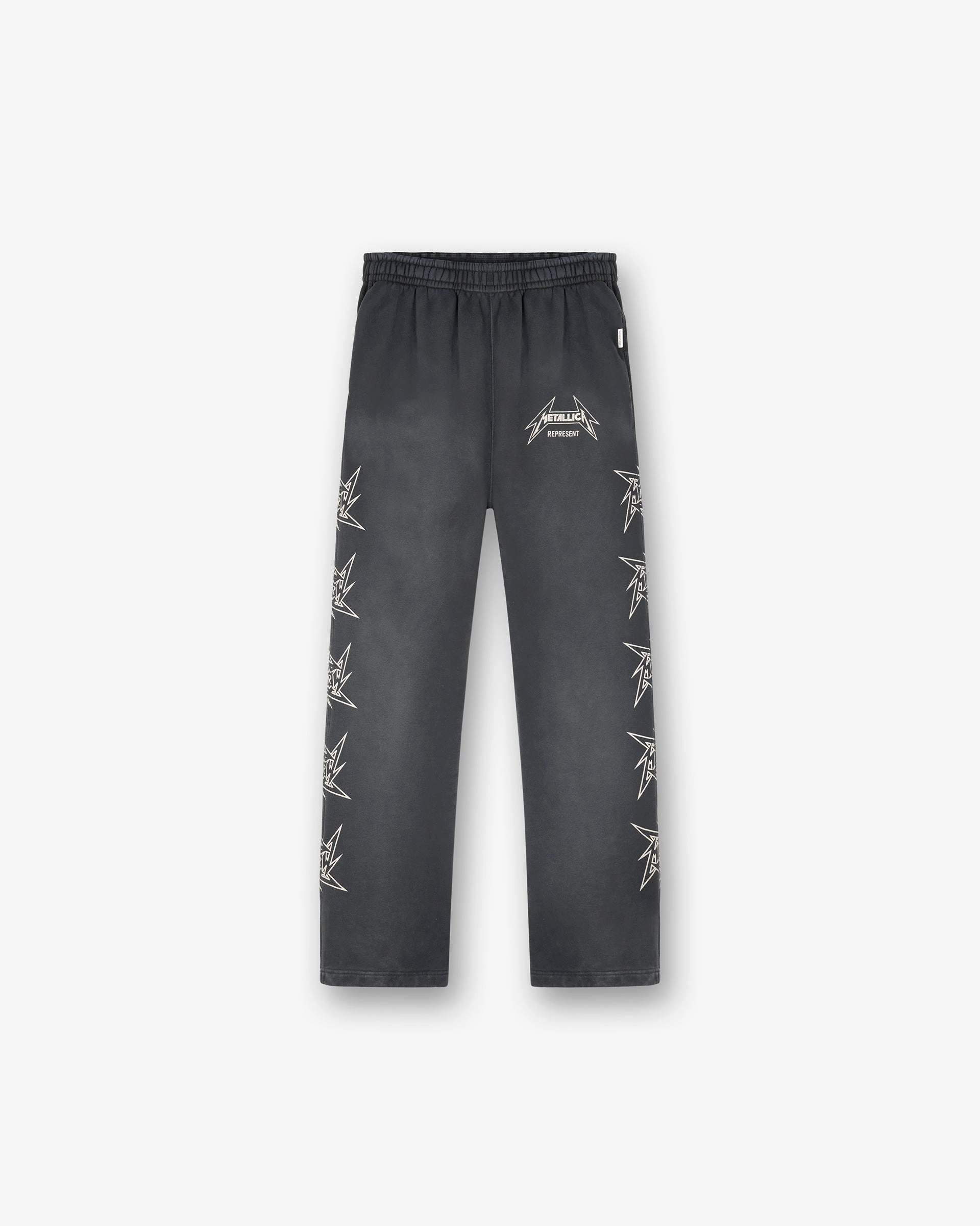 Represent X Metallica Local Crew Sweatpant - Stained Black Breathable Base
