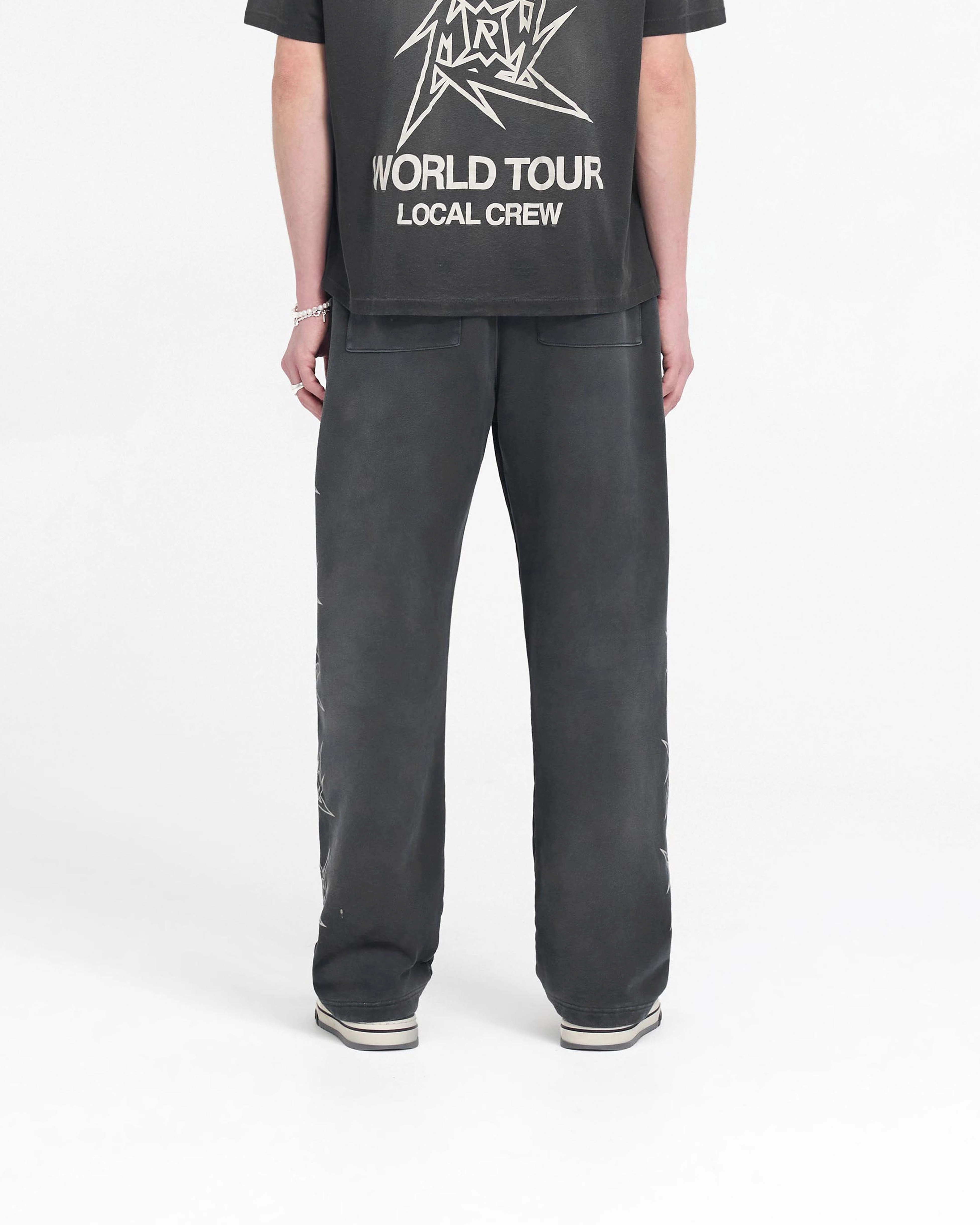 ReinforcedHemline Represent X Metallica Local Crew Sweatpant - Stained Black