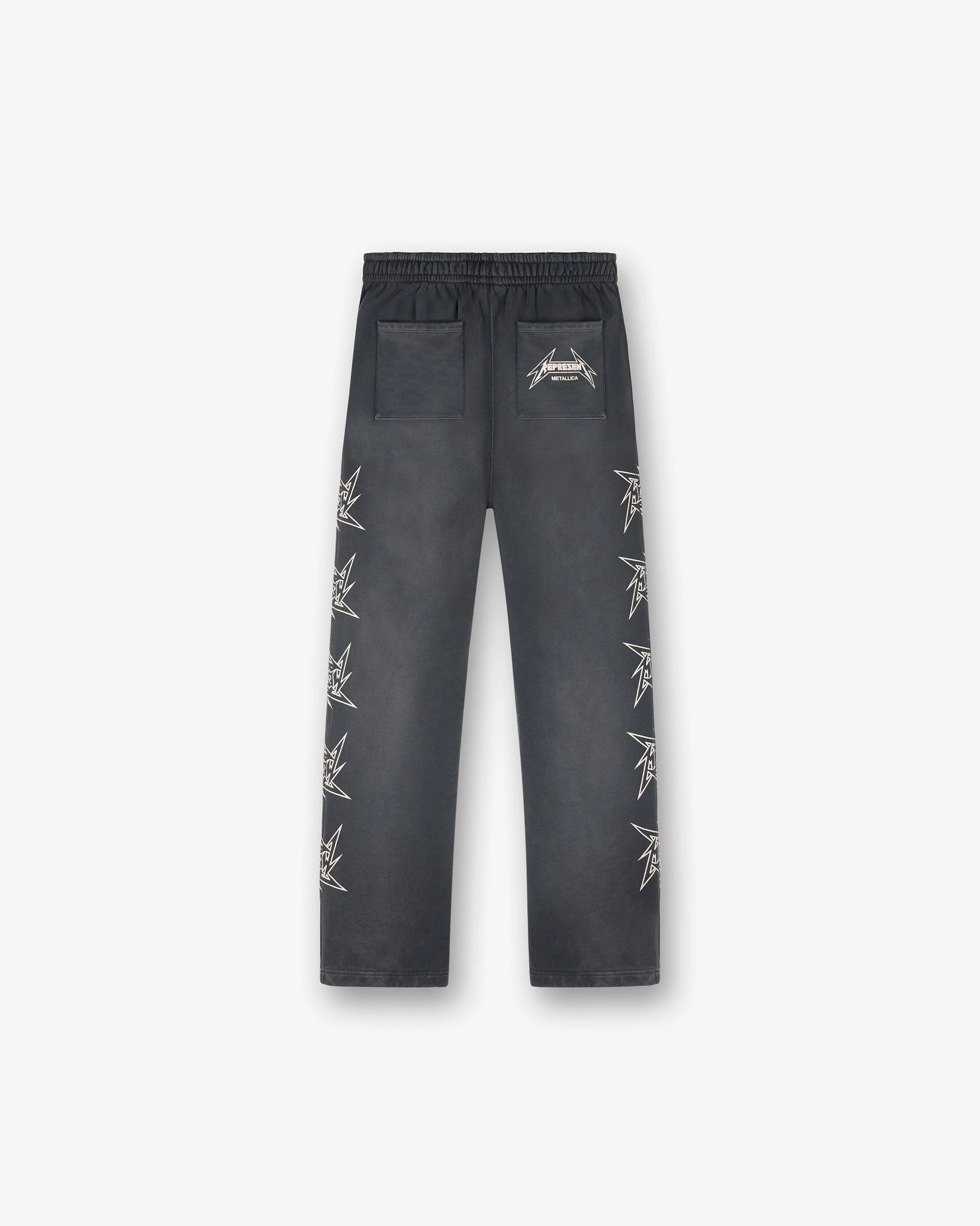 Represent X Metallica Local Crew Sweatpant - Stained Black Movement Fit