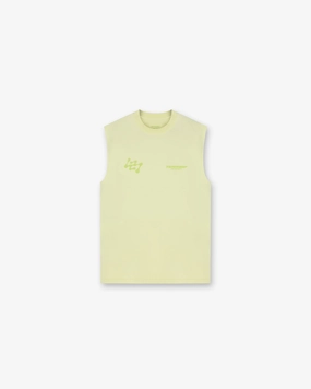 247 Future Terrains Oversized Tank - Shadow Lime Minimalistic Wear StretchReinforcedArmholes