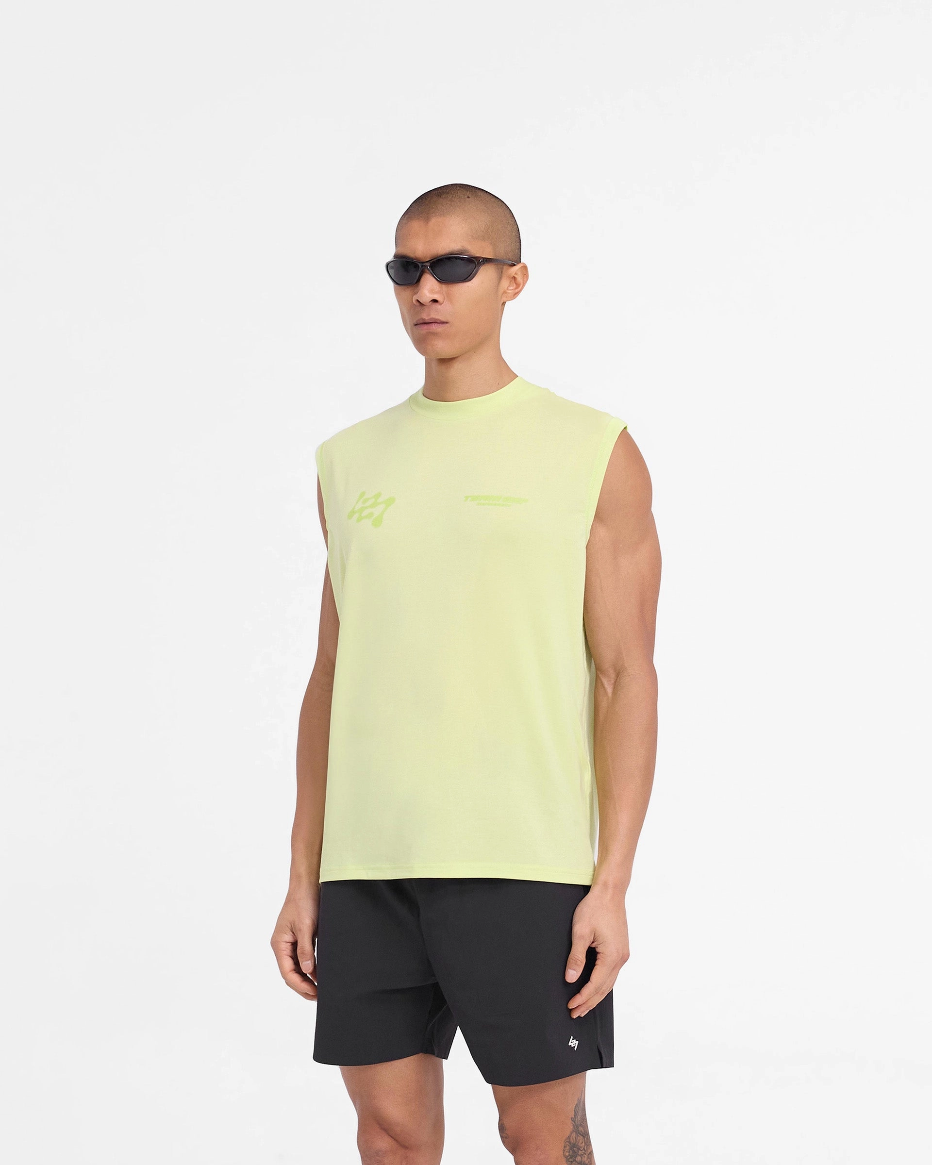 247 Future Terrains Oversized Tank - Shadow Lime AntiStaticLining Outdoor Style Trend