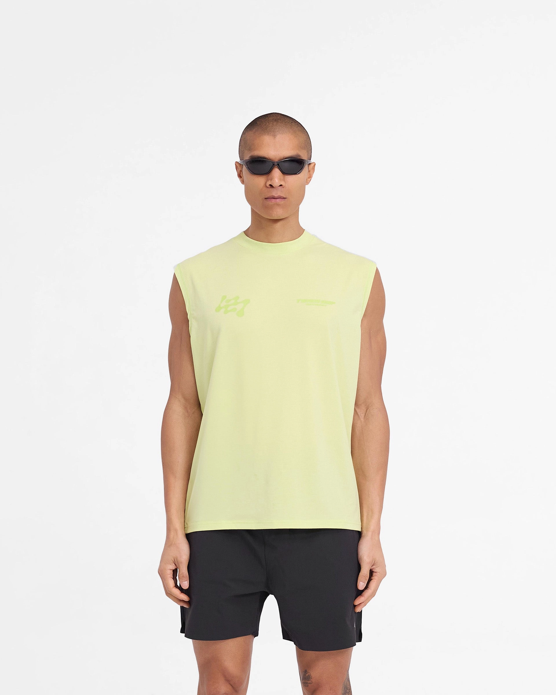 247 Future Terrains Oversized Tank - Shadow Lime budget-friendly