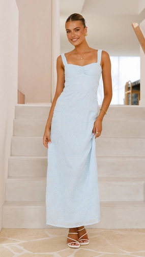 Day-to-evening dress Gianna Maxi Dress - Blue Lace