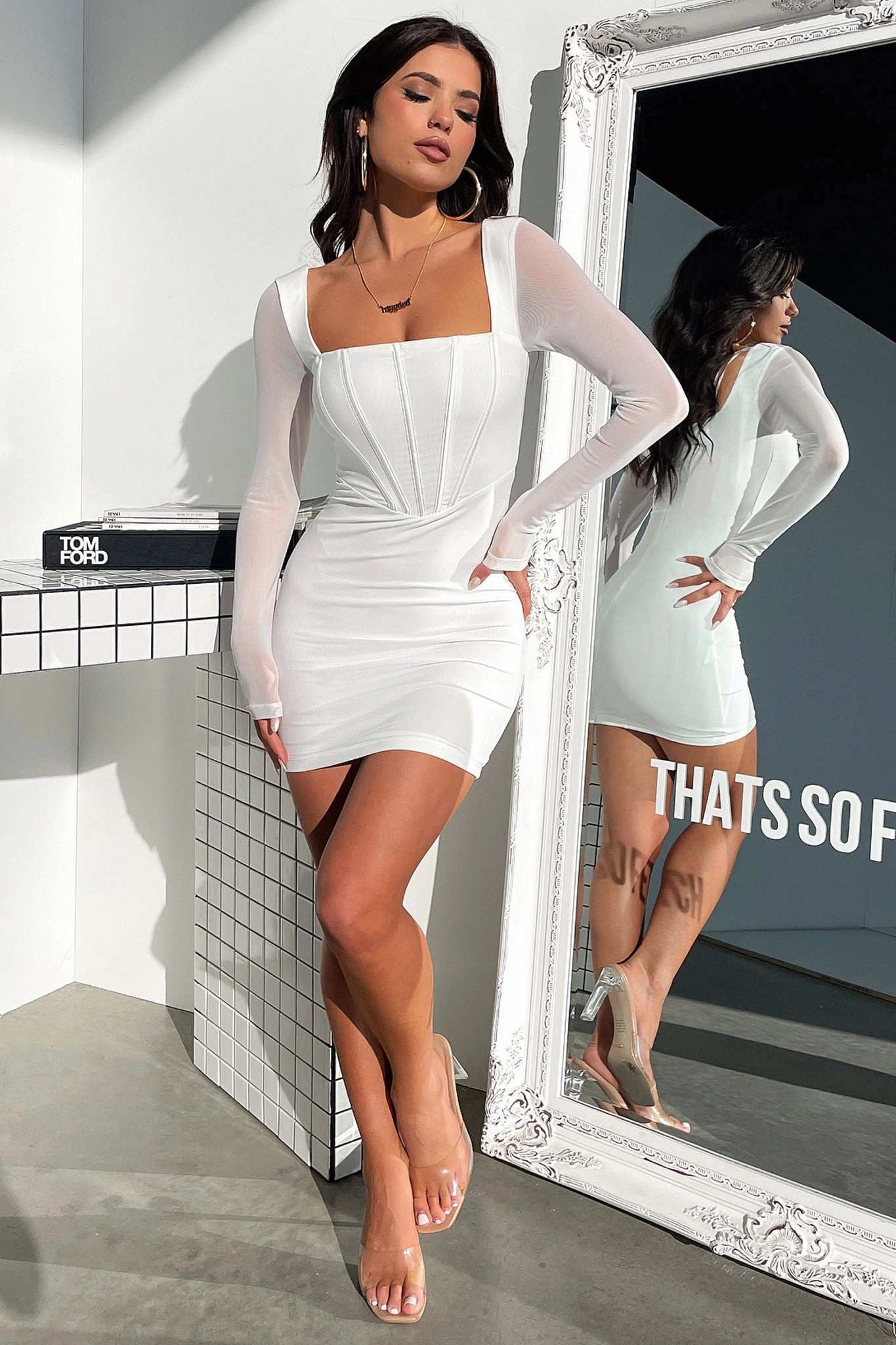 Gilmore Dress - White All-Occasion Look