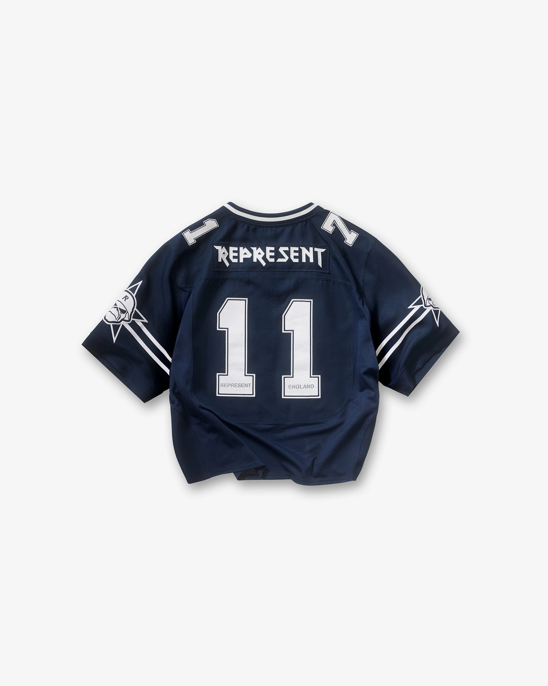 Luxury clothing Represent X Iron Maiden Anniversary Jersey - Mid Blue