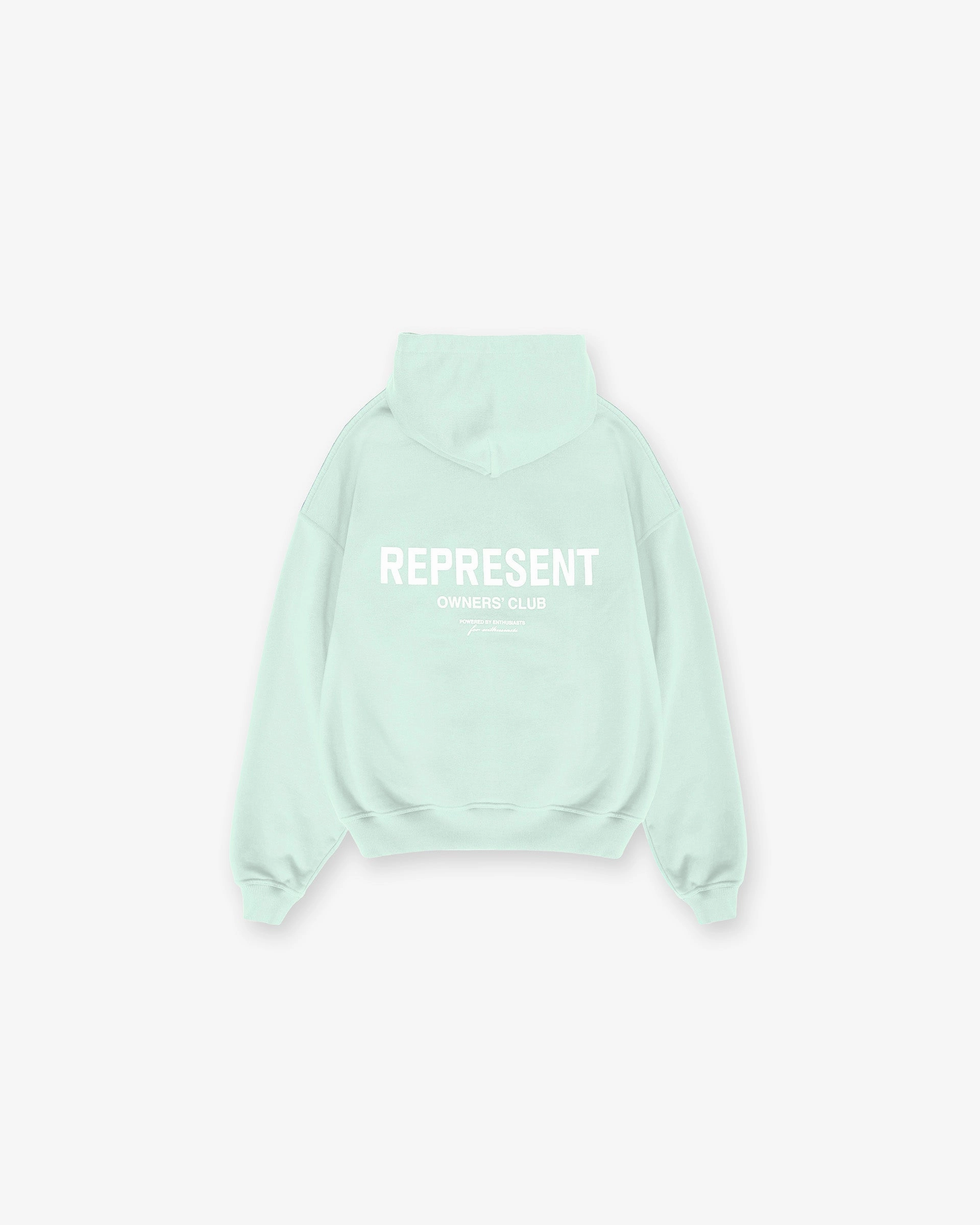 Represent Owners Club Hoodie - Pistachio Athleisure Wear Comfy Style