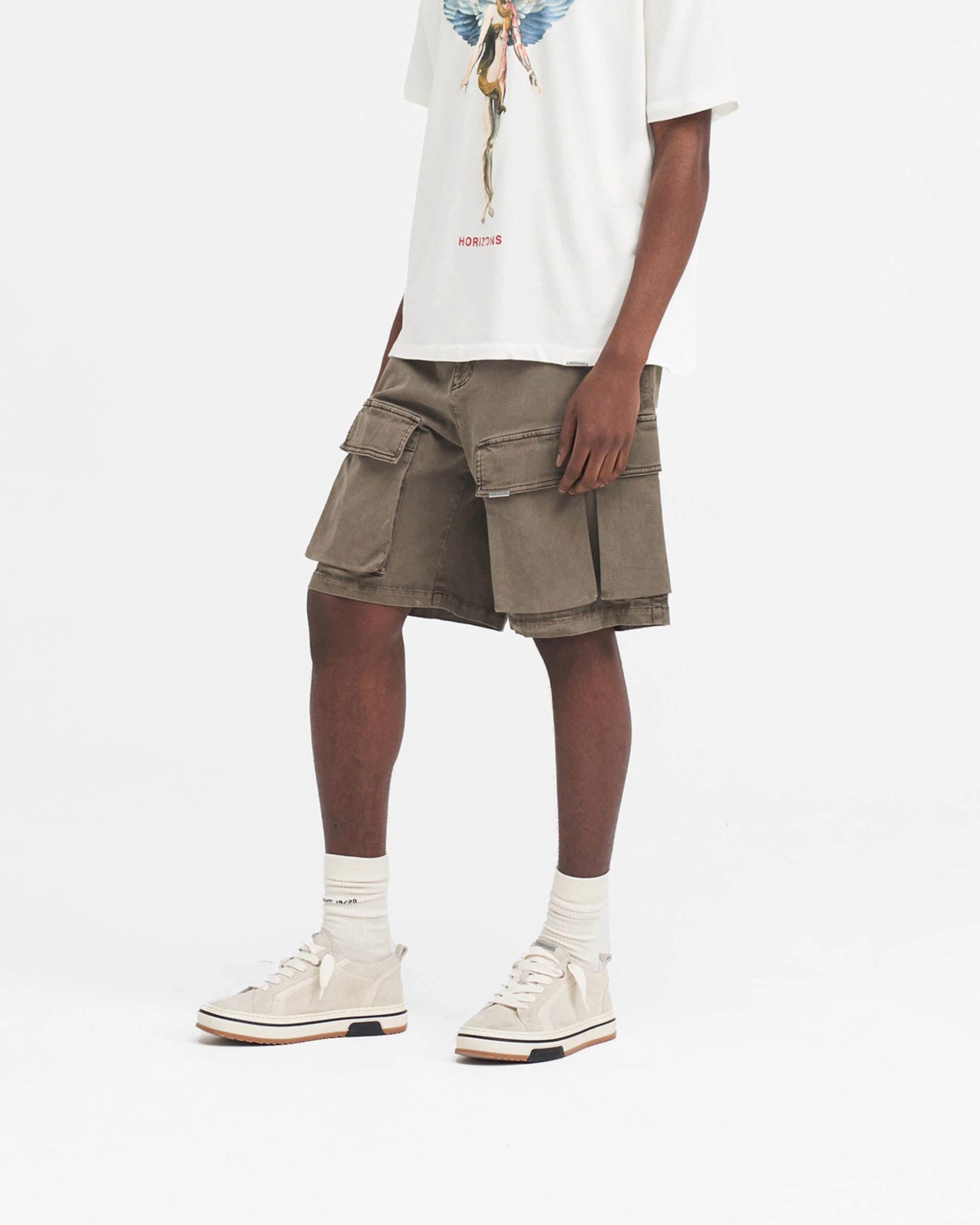 Washed Cargo Short - Dawn beach shorts