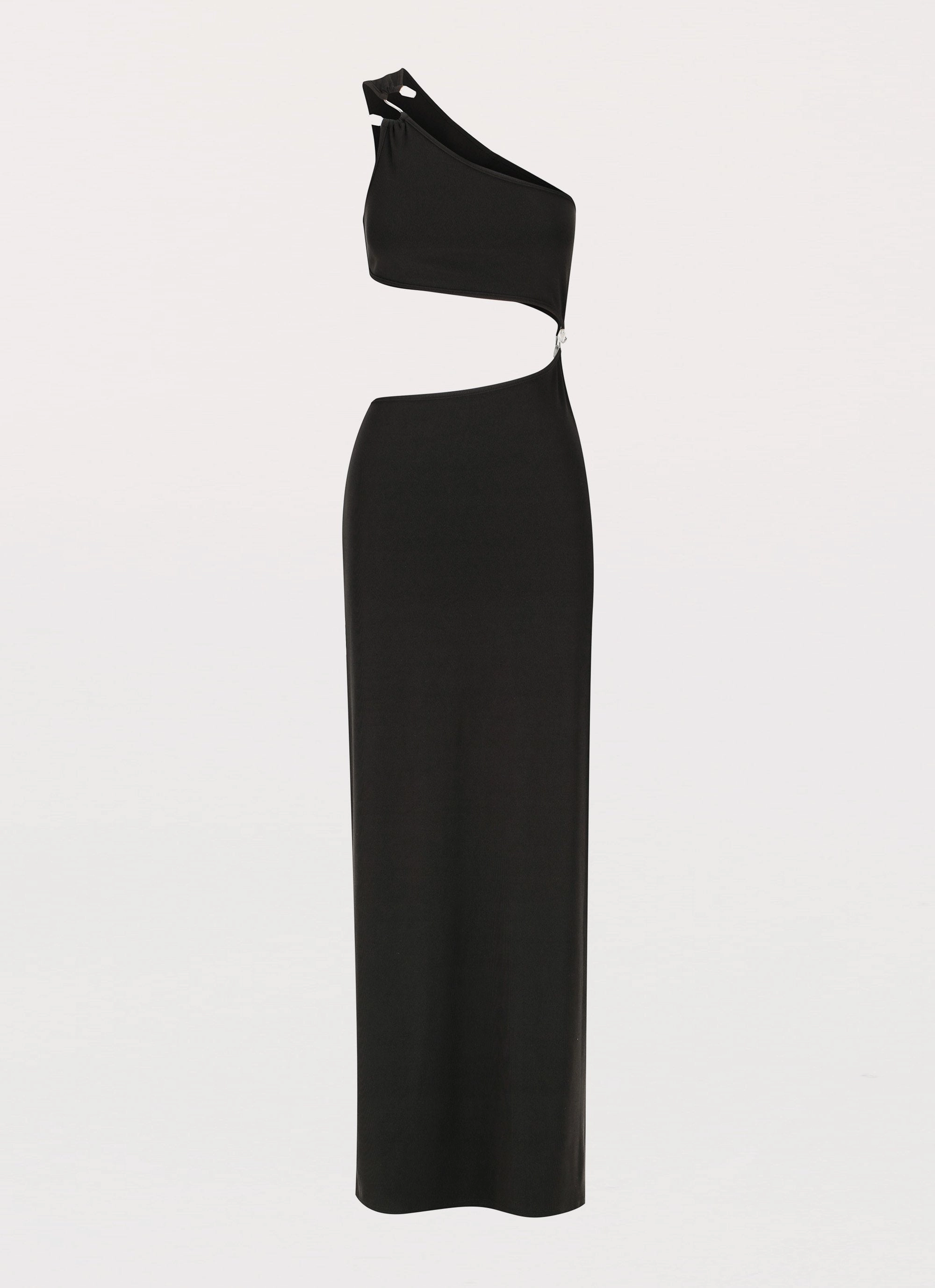 On The Moon Maxi Dress - Black Fashion Look Cozy Energy