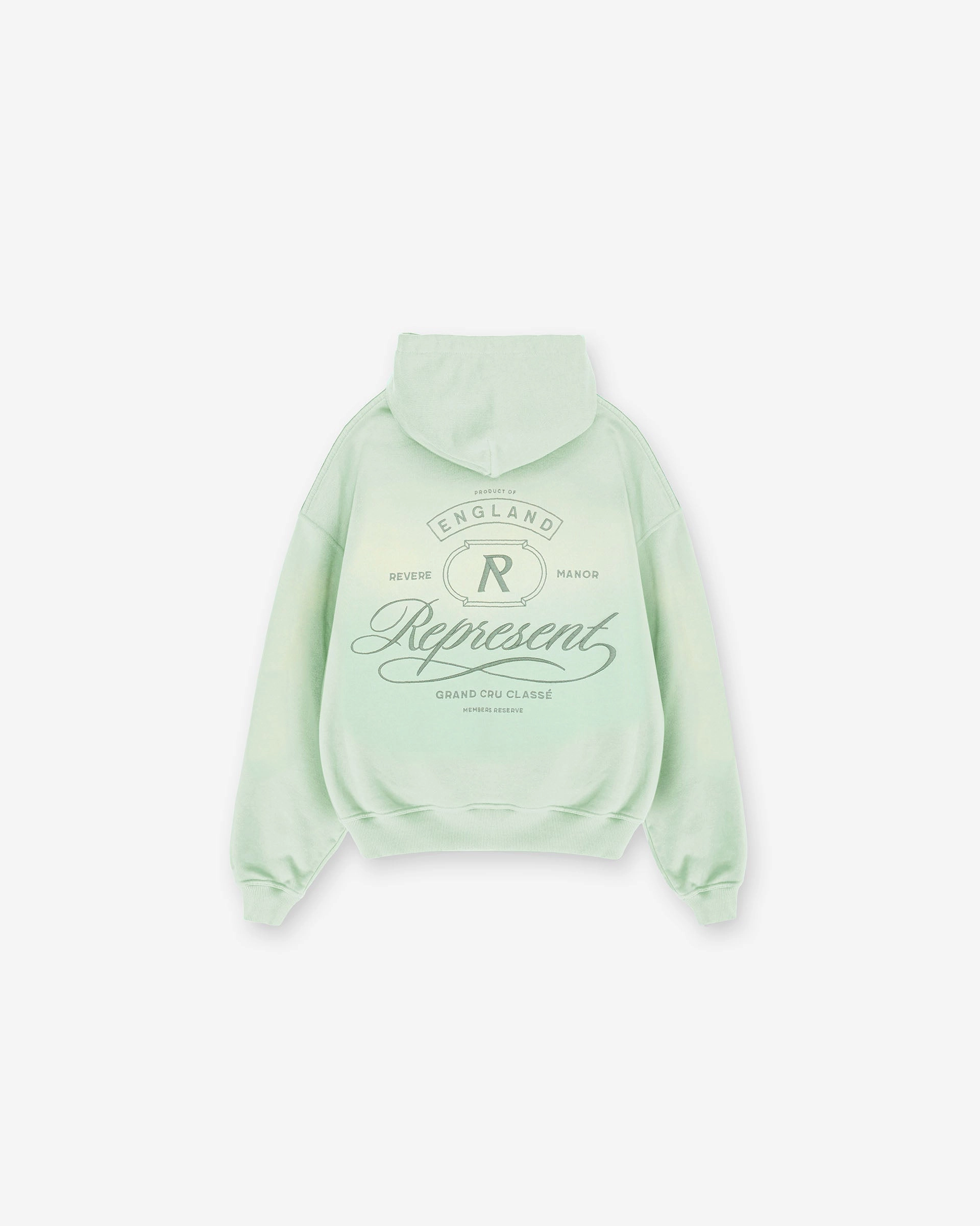 YKK Zipper Grand Vintage Hoodie - Washed Sage