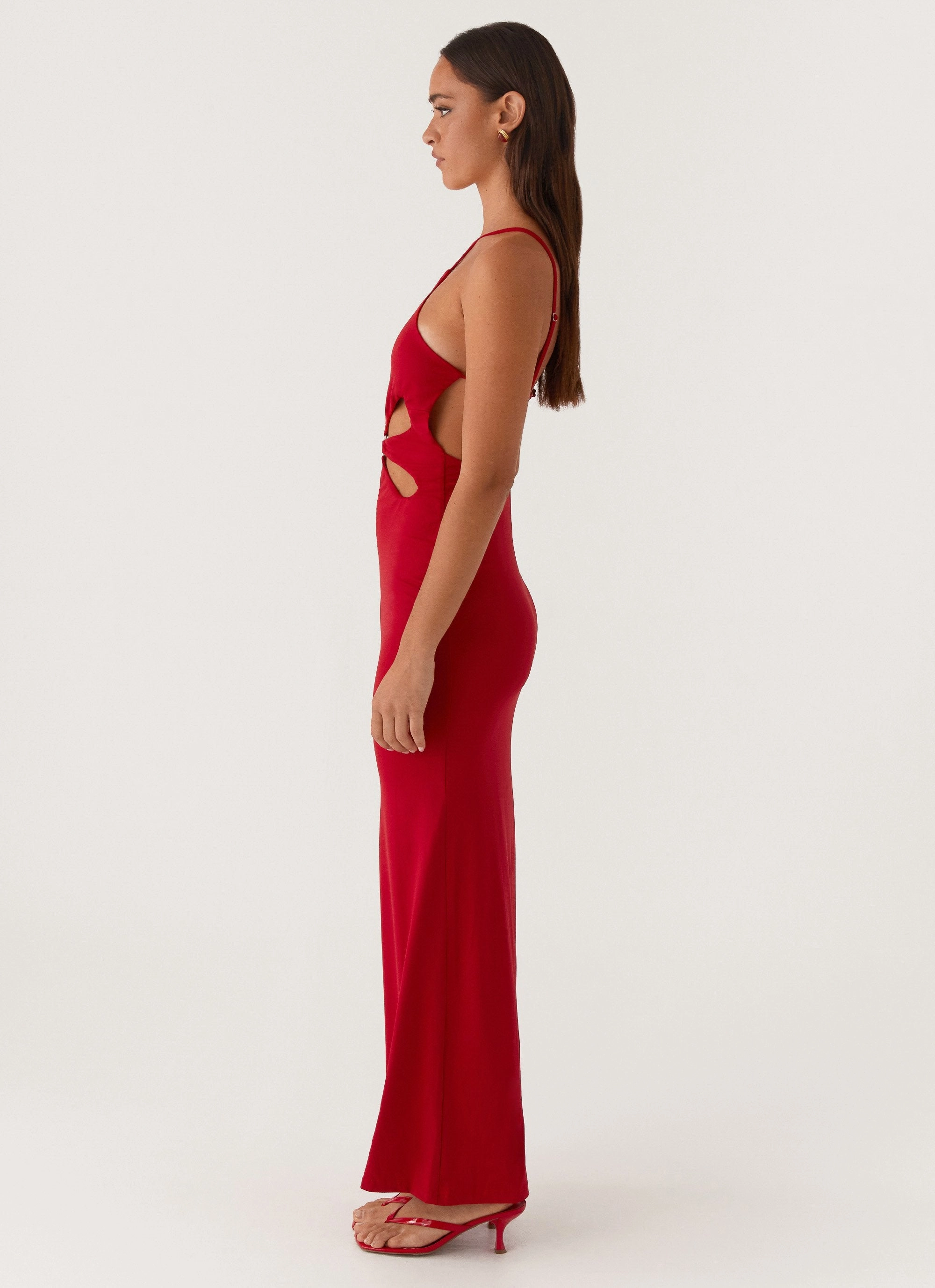 Classic Look Grow Together Maxi Dress - Red