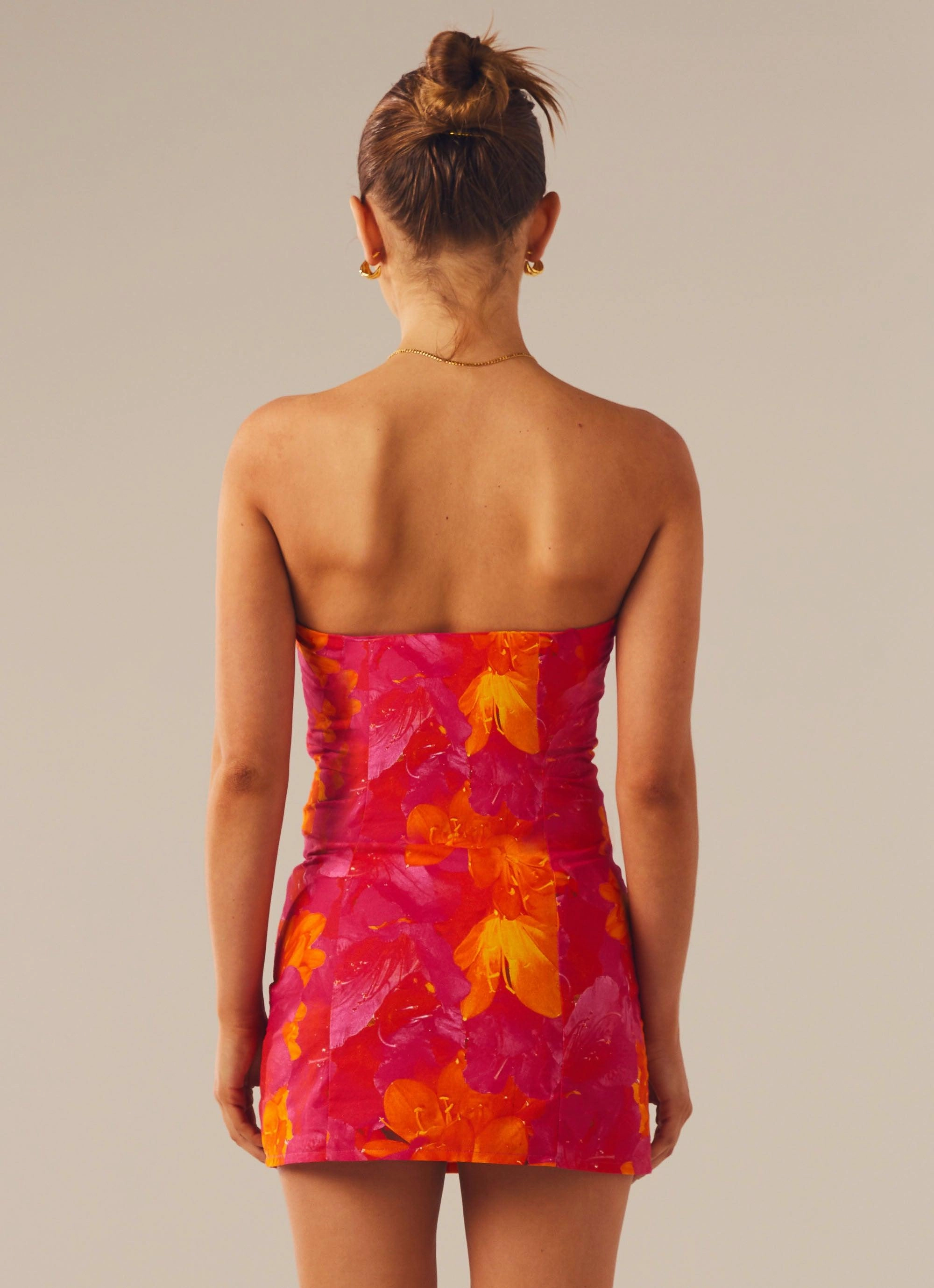 Fashionable Wear Stuck On You Mini Tube Dress - Floral Sun
