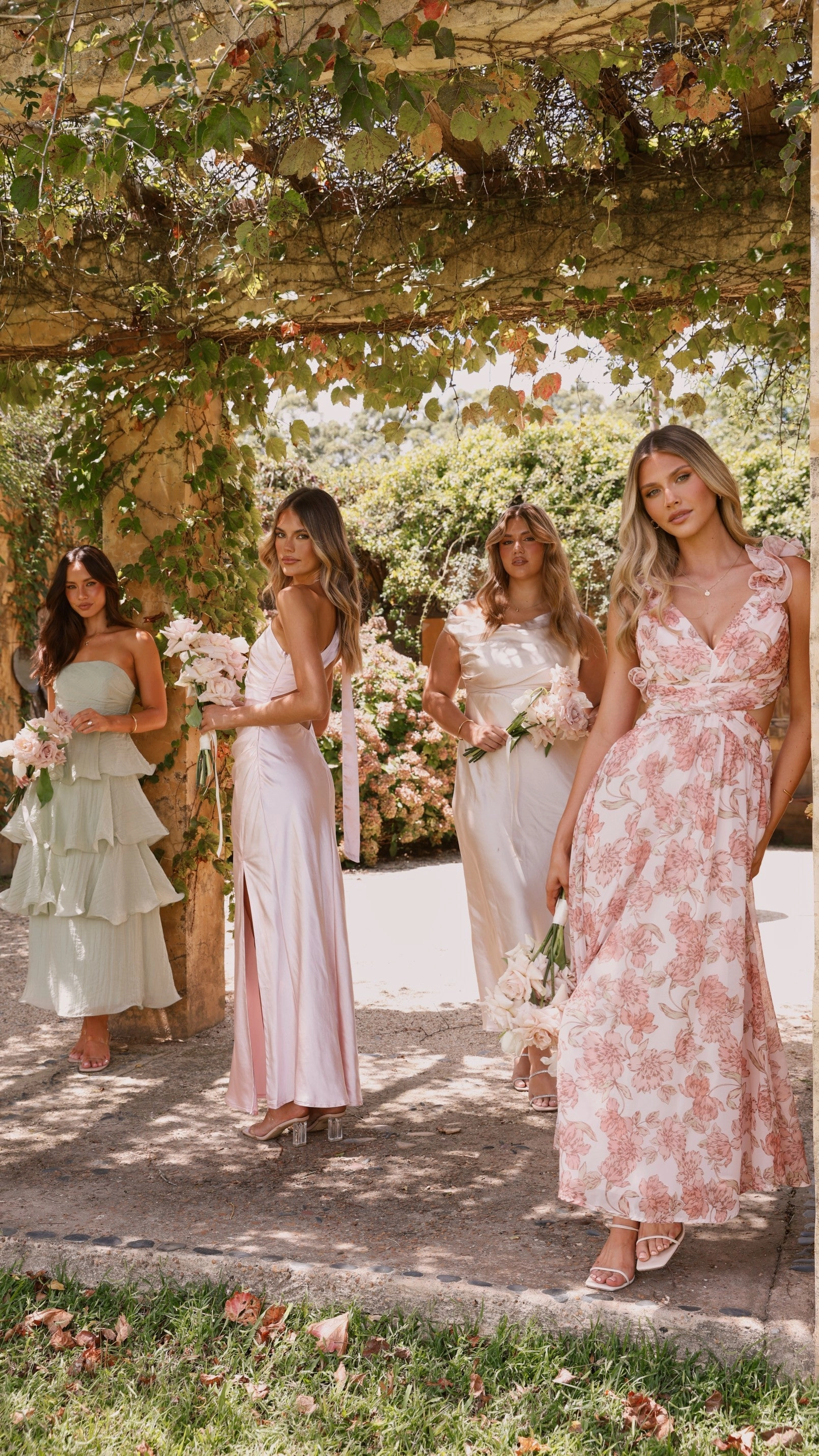 Halle One Shoulder Maxi Dress - Pink Everyday Comfort Trend Glow