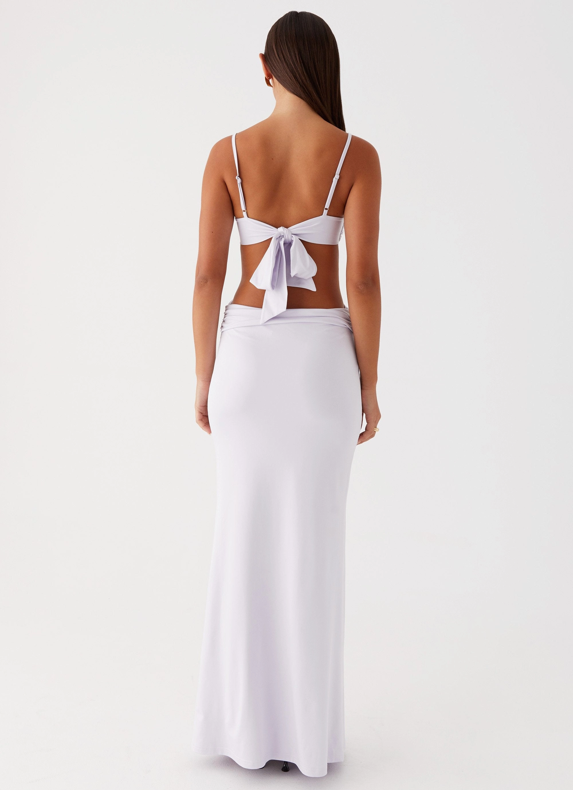 Heart And Soul Maxi Dress - Lavender Clean Texture Functional Layer