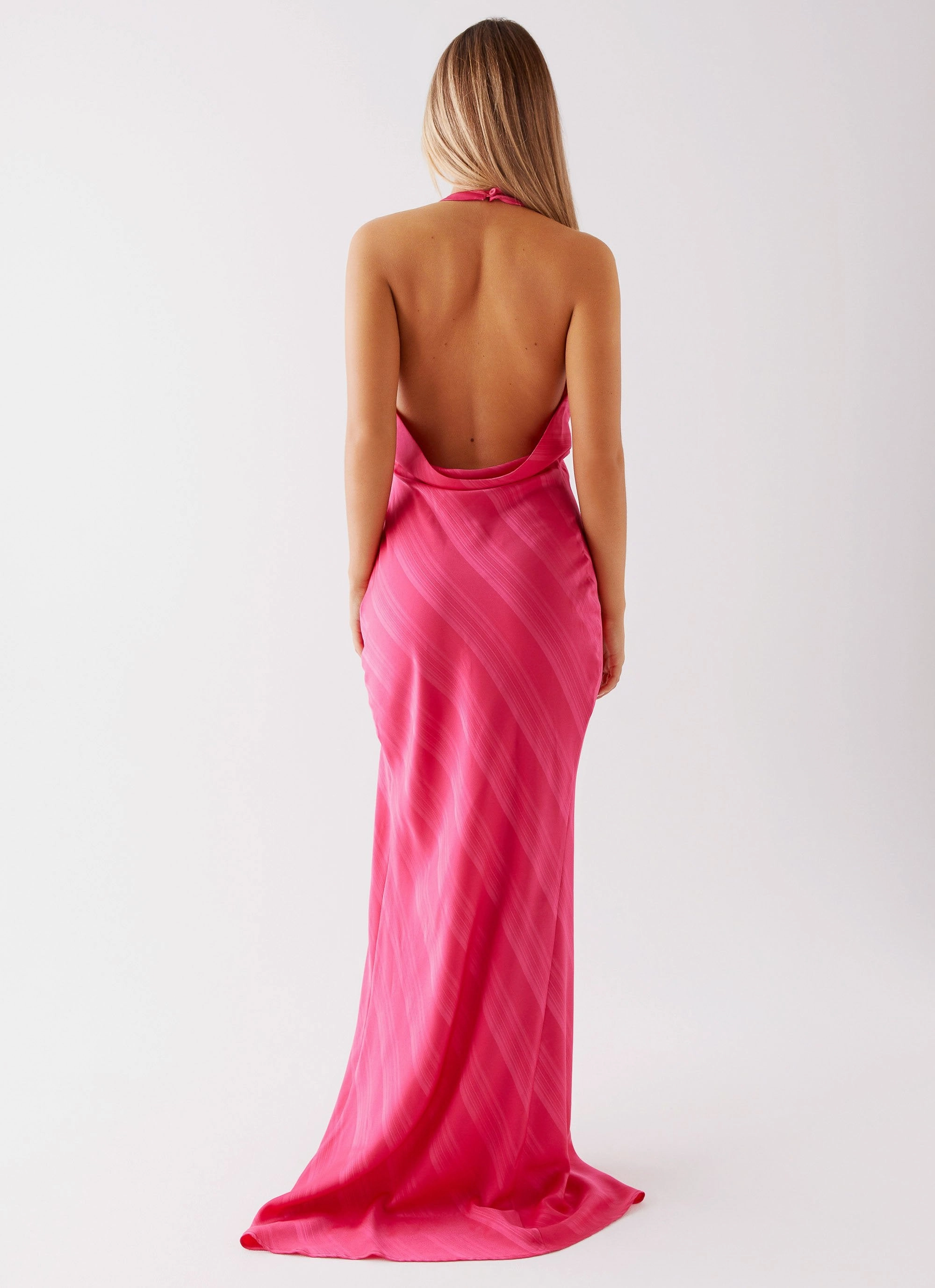 Heartbeat Maxi Dress - Pink Neutral Base