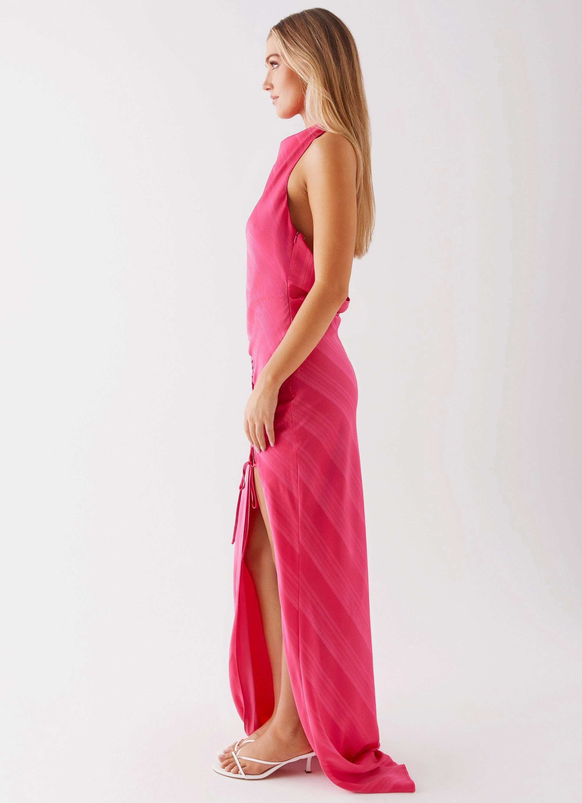 Heartbeat Maxi Dress - Pink warm tones