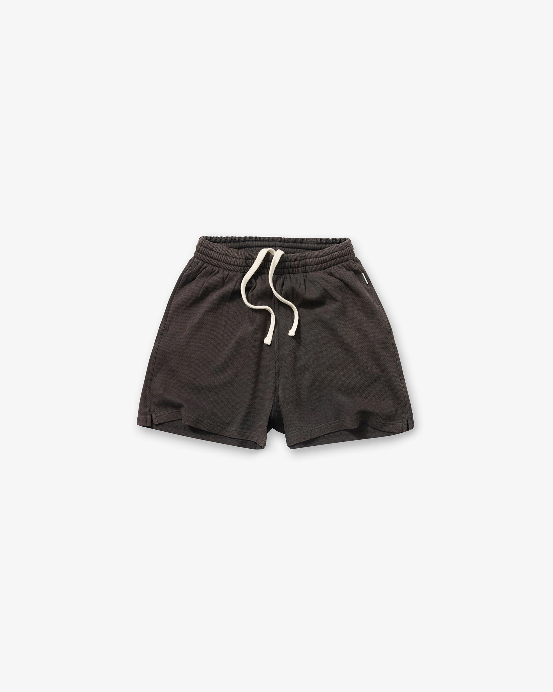 Functional Design Initial Mesh Shorts - Coffee